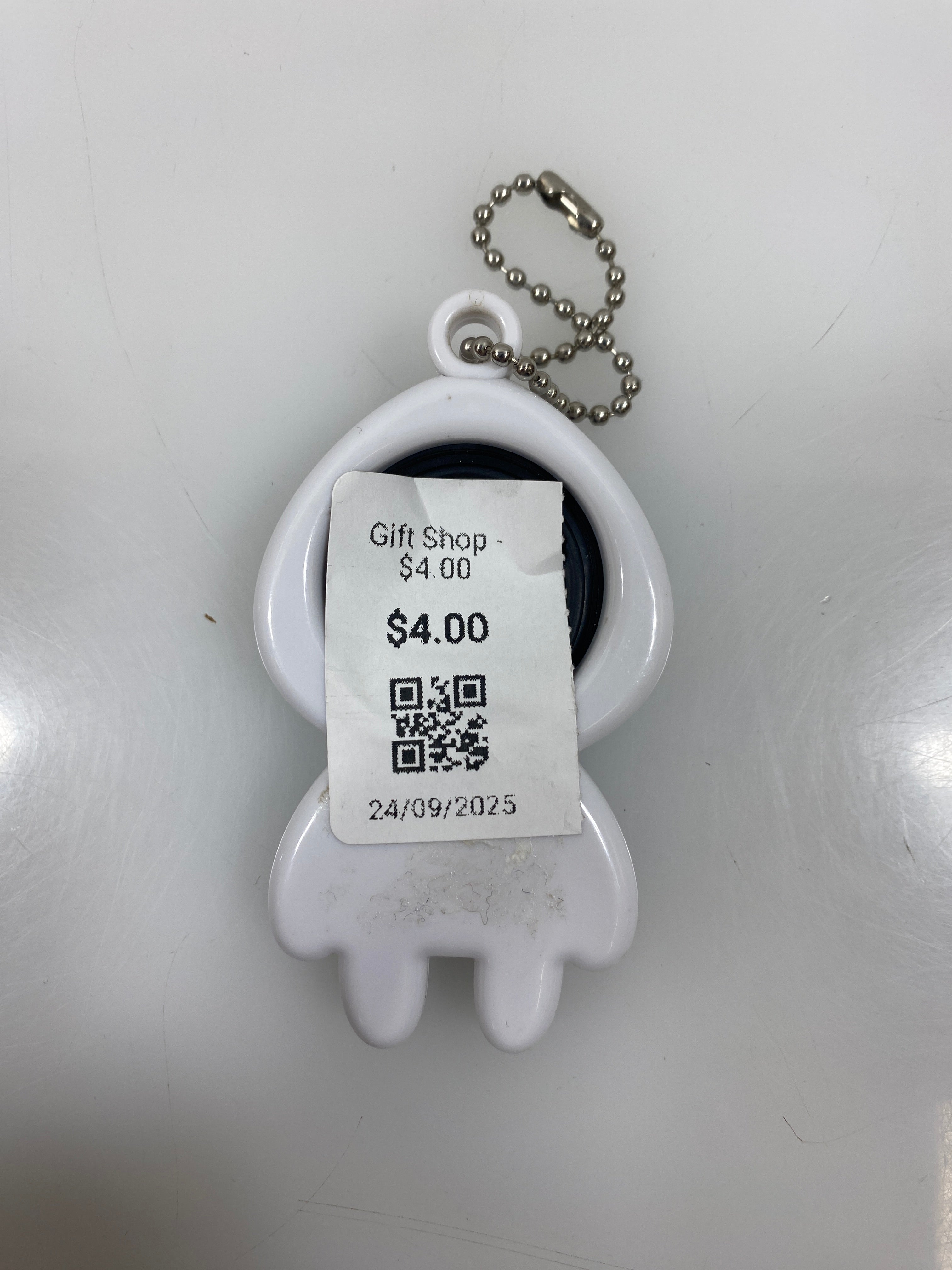 Astronaut Pop It Fidget Keychain