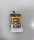 Gold Rainbow Word Love Keychain
