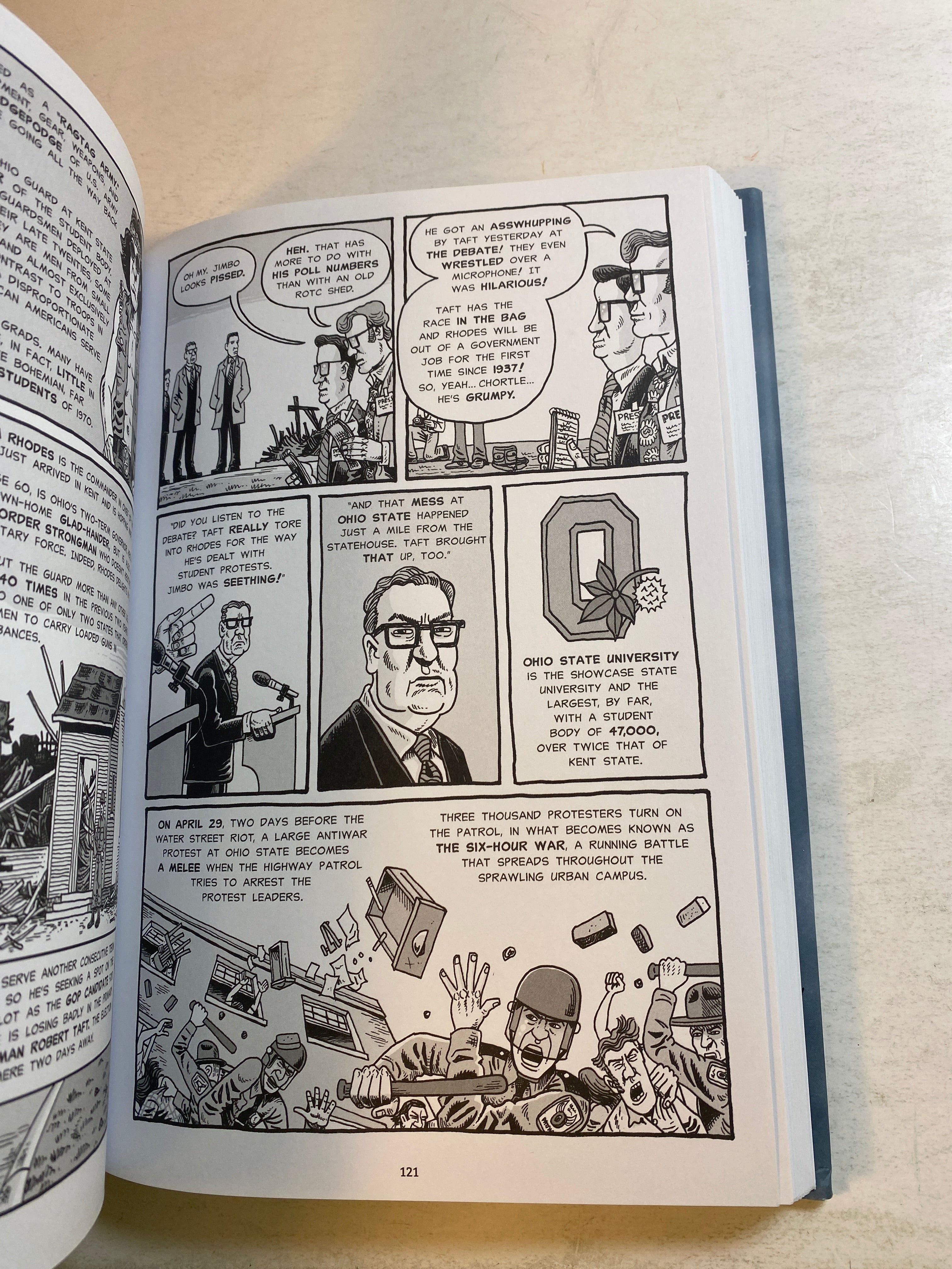 Kent State Four Dead in Ohio Backderf HCDJ Graphic Novel 2020