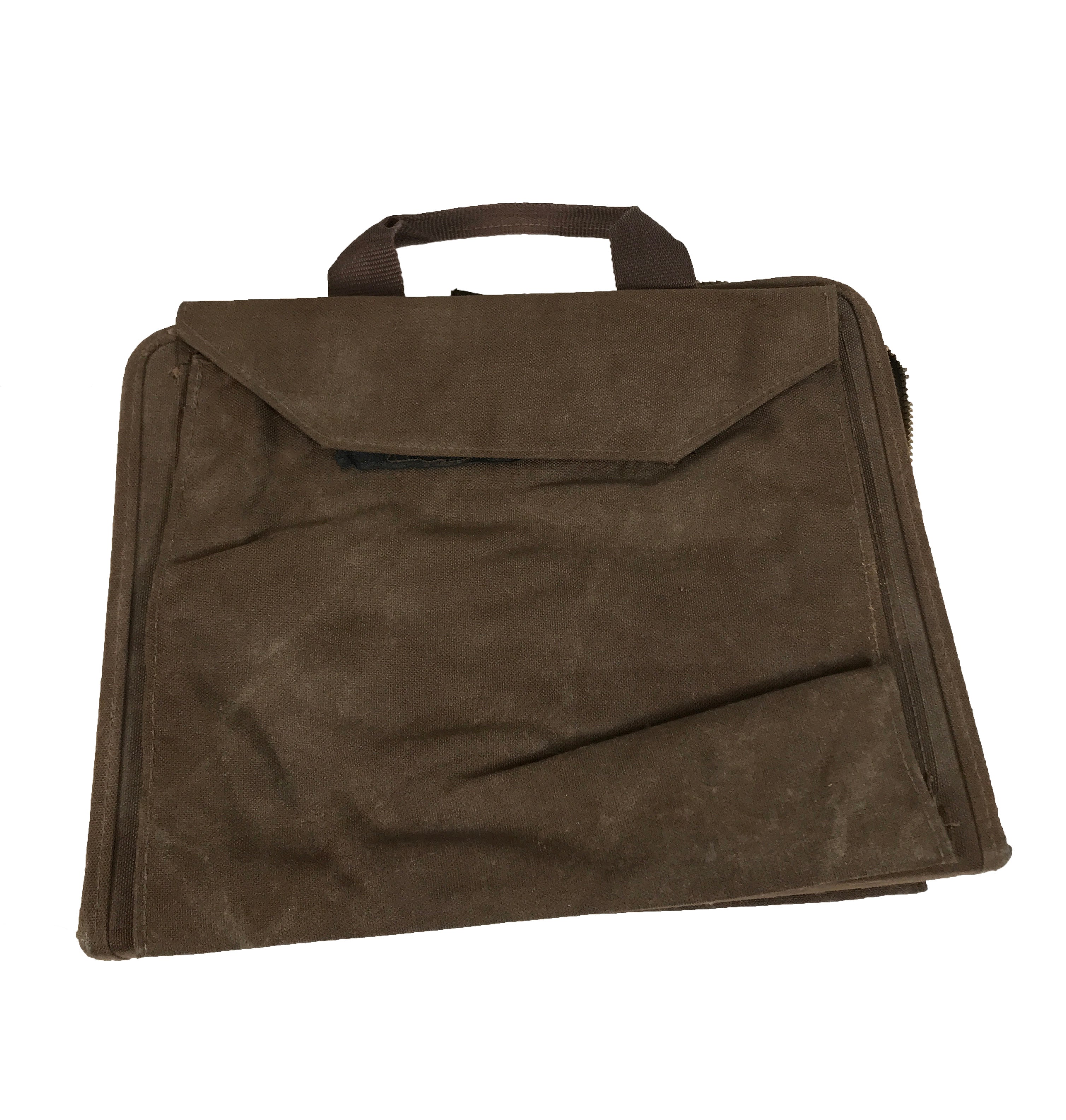 Brown Leather Vintage YKK Tool Bag