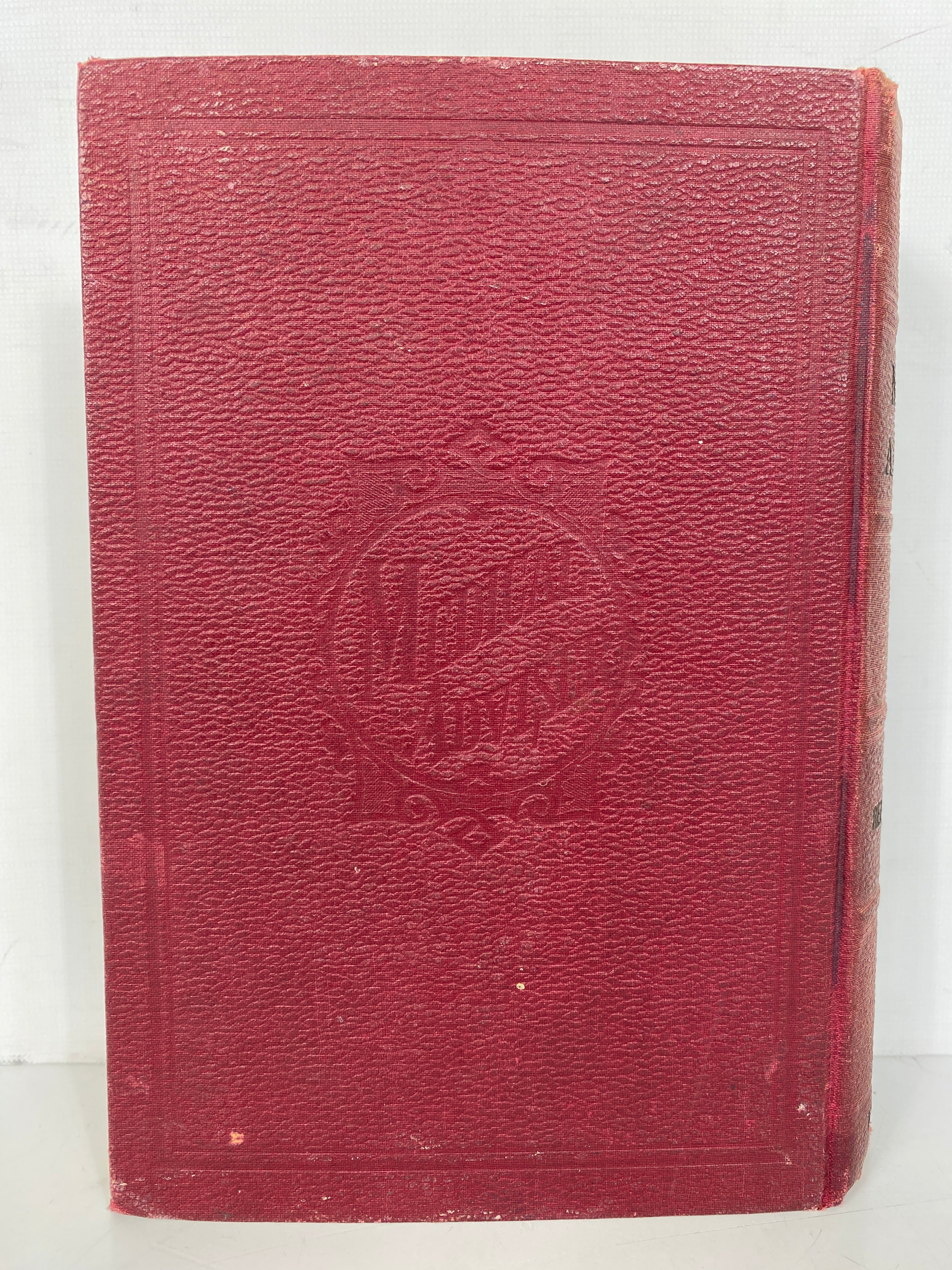 The Medical Adviser by Rezin Thompson 1891 Antique HC 21st Edition See Photos