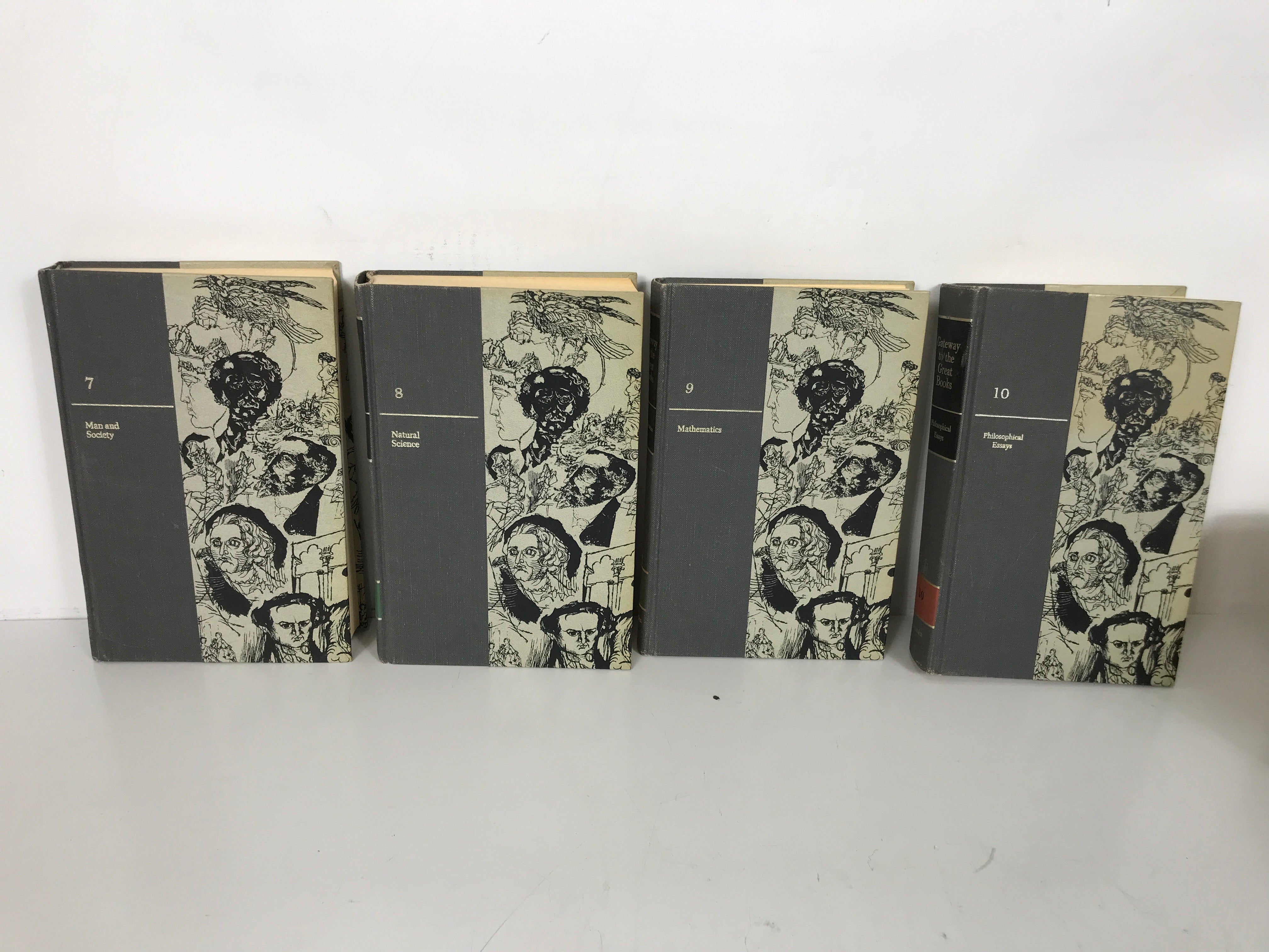 Complete 10 Vol Set: Gateway to the Great Books 1963 Vintage HC