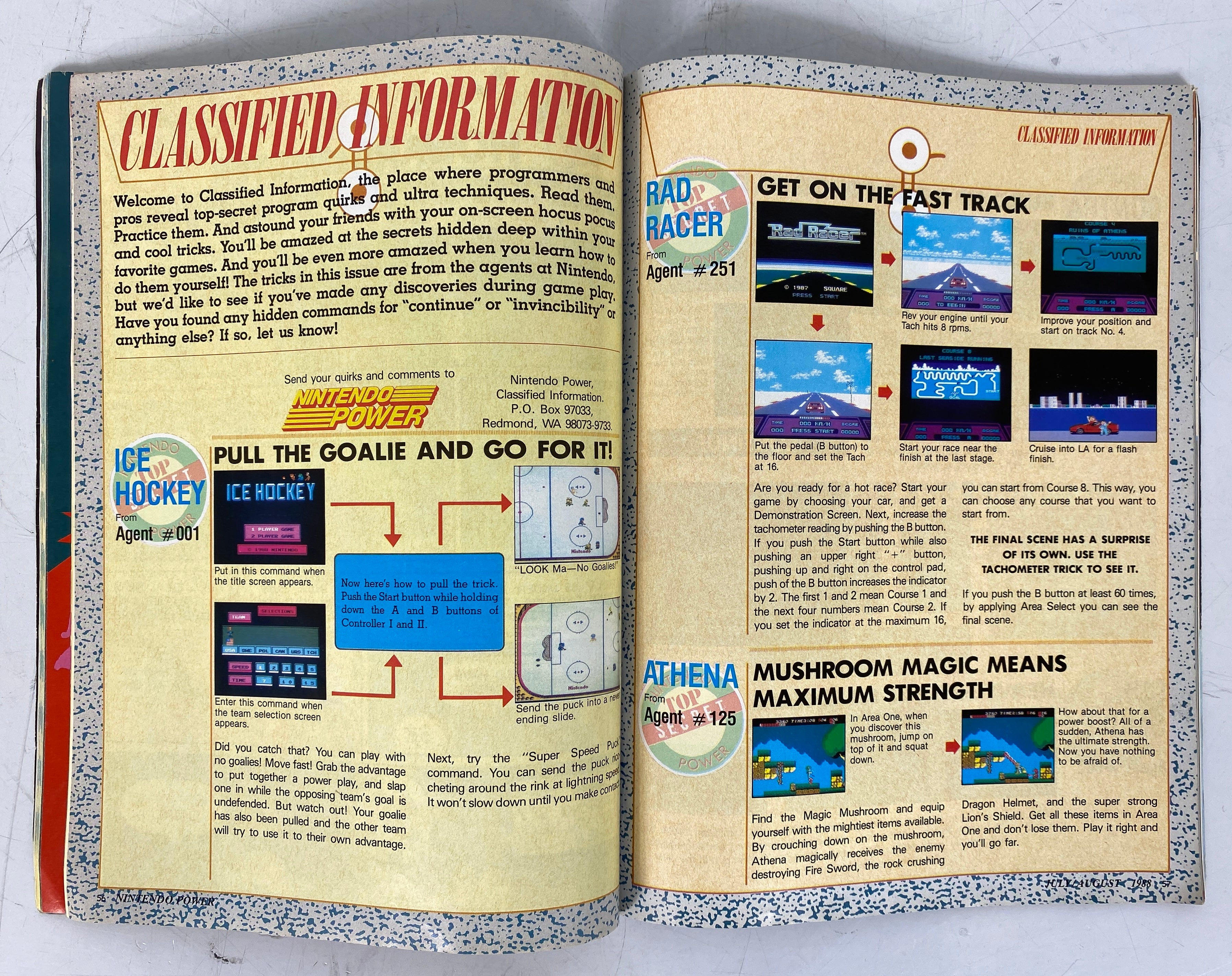 Nintendo Power Magazine #1 July/August (1988) Includes Poster