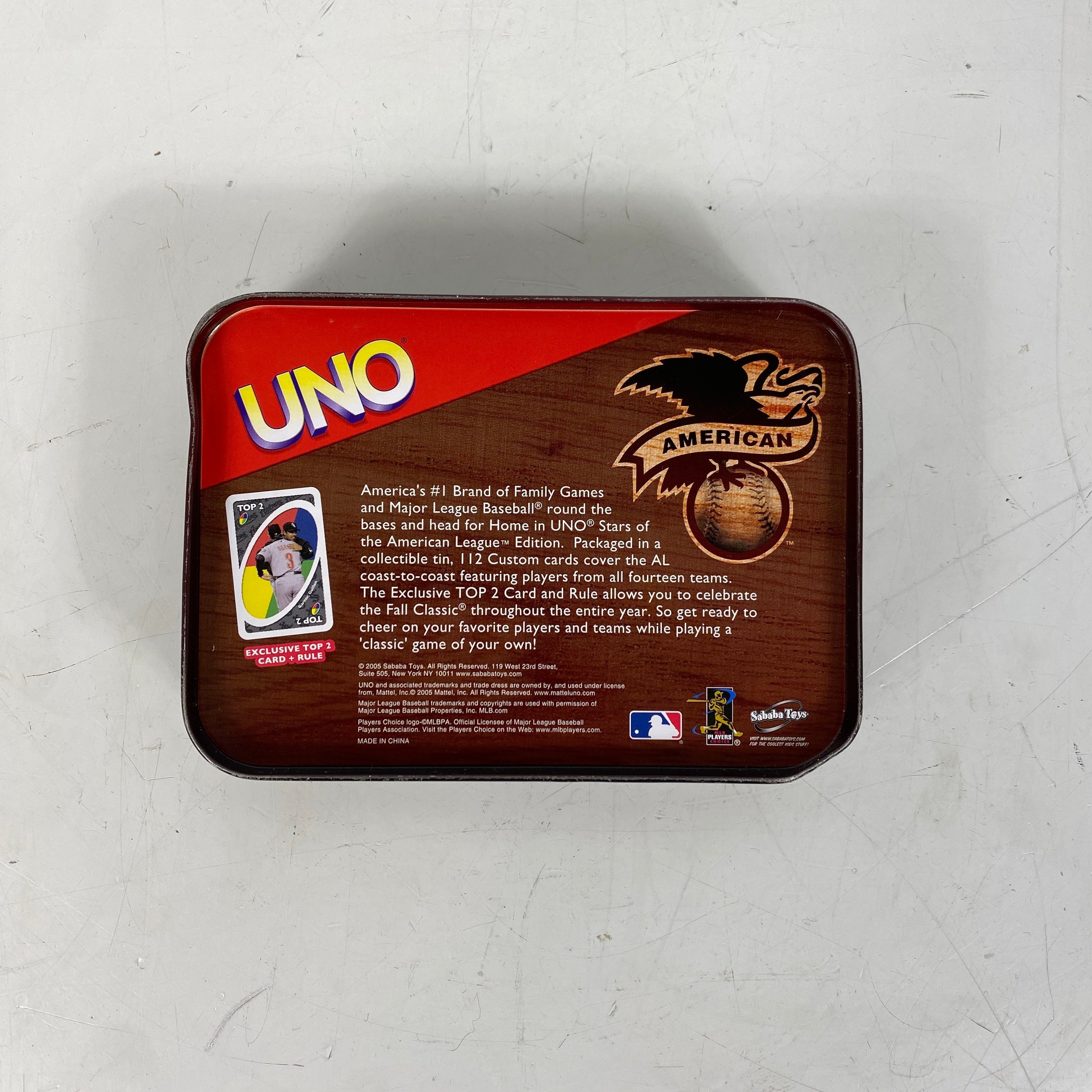 Uno American Baseball Special Edition Card Game by Sababa Toys