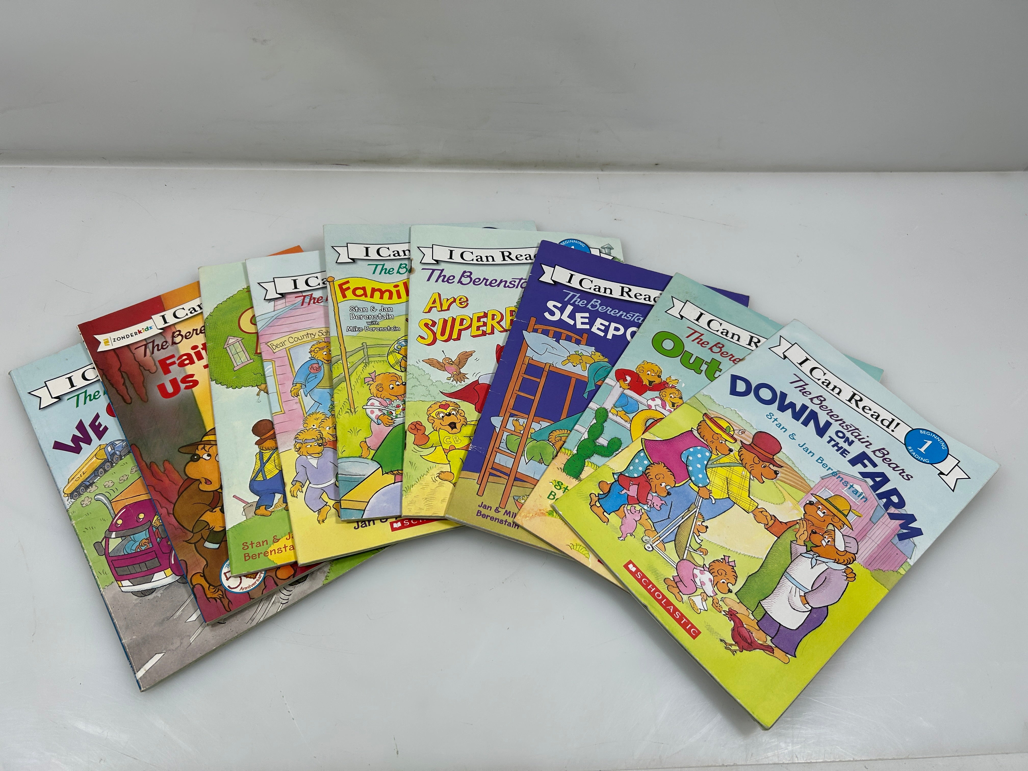 Lot of The Berenstain Bears I Can Read Level 1