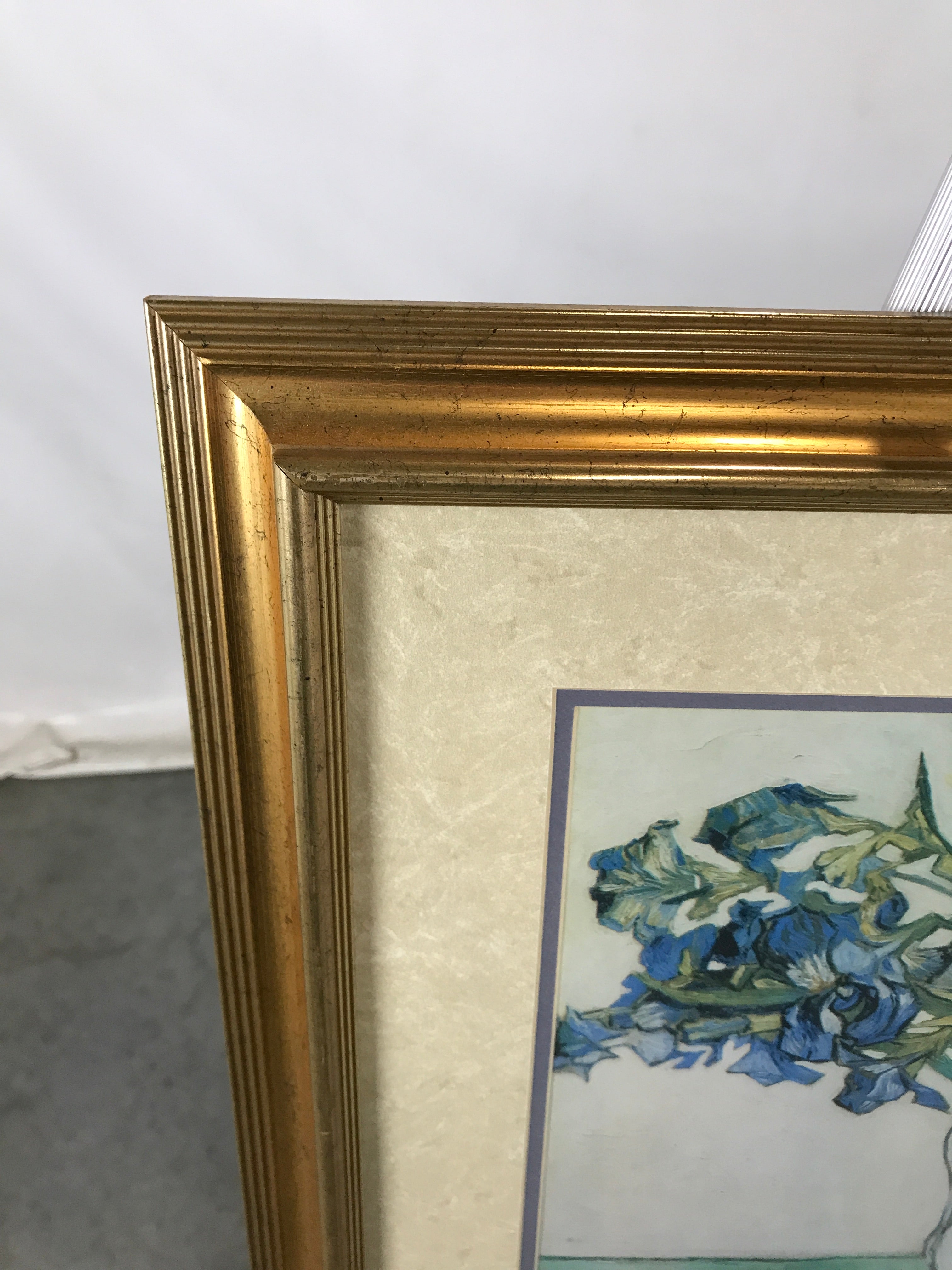 Van Gogh Framed "Irises" Print