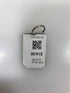 Silver Word Peace in Arabic Hebrew and English Keychain