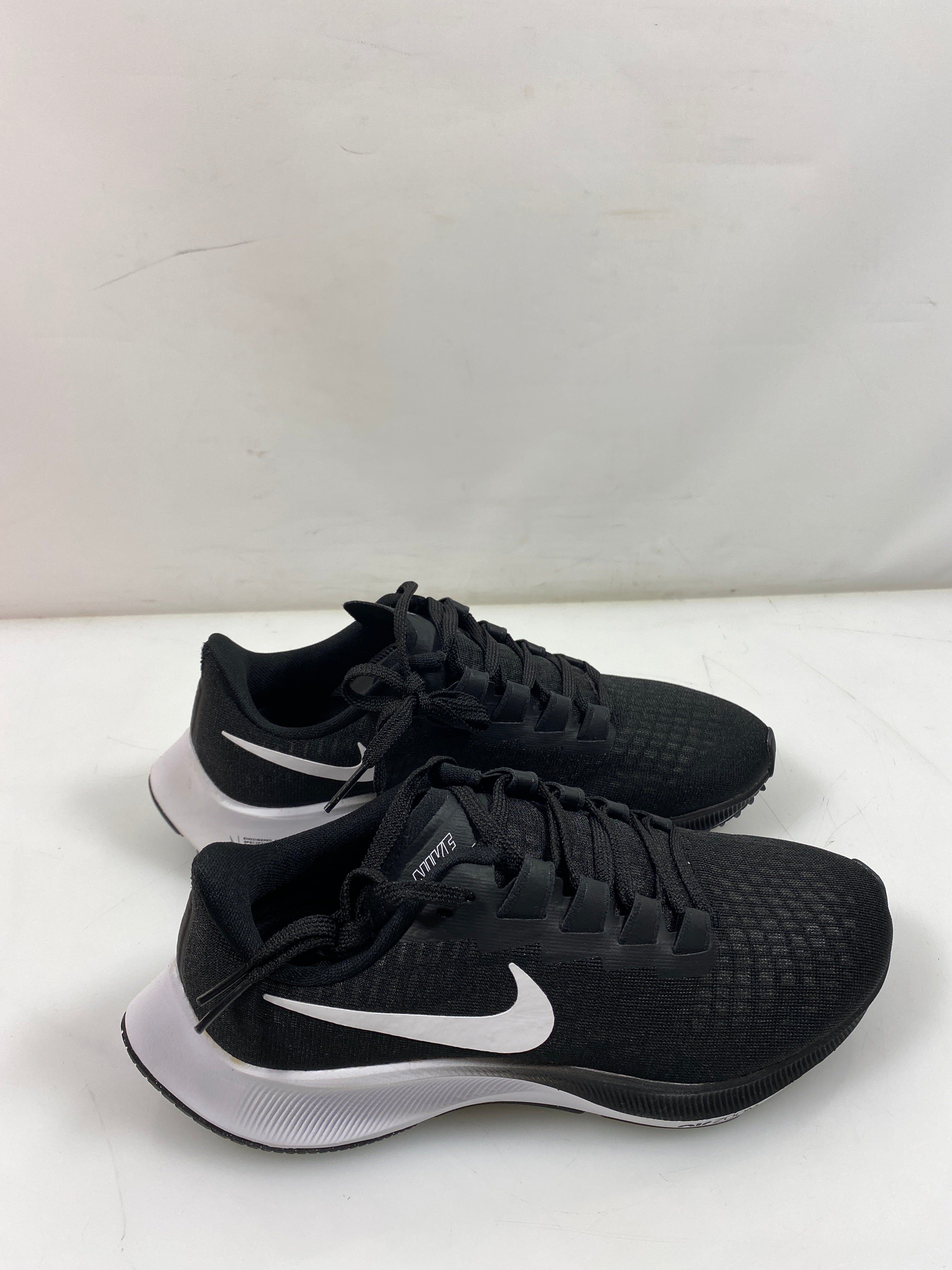 Women's Nike Air Zoom Pegasus 37 Black Running Shoes Size 6.5