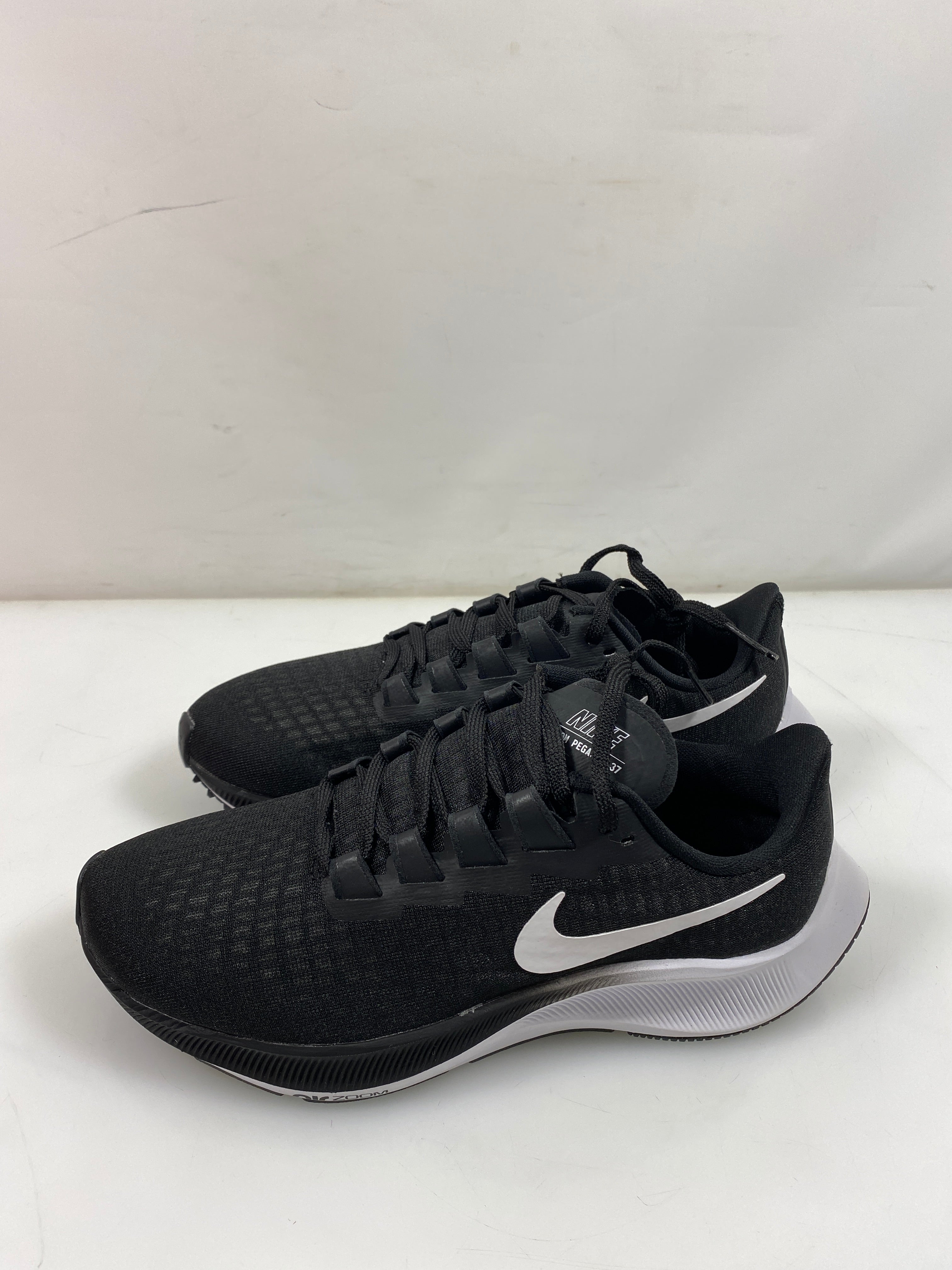 Women's Nike Air Zoom Pegasus 37 Black Running Shoes Size 6.5