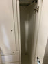 White Right Opening Cabinet w/ 3 Drawers and 2 Shelves