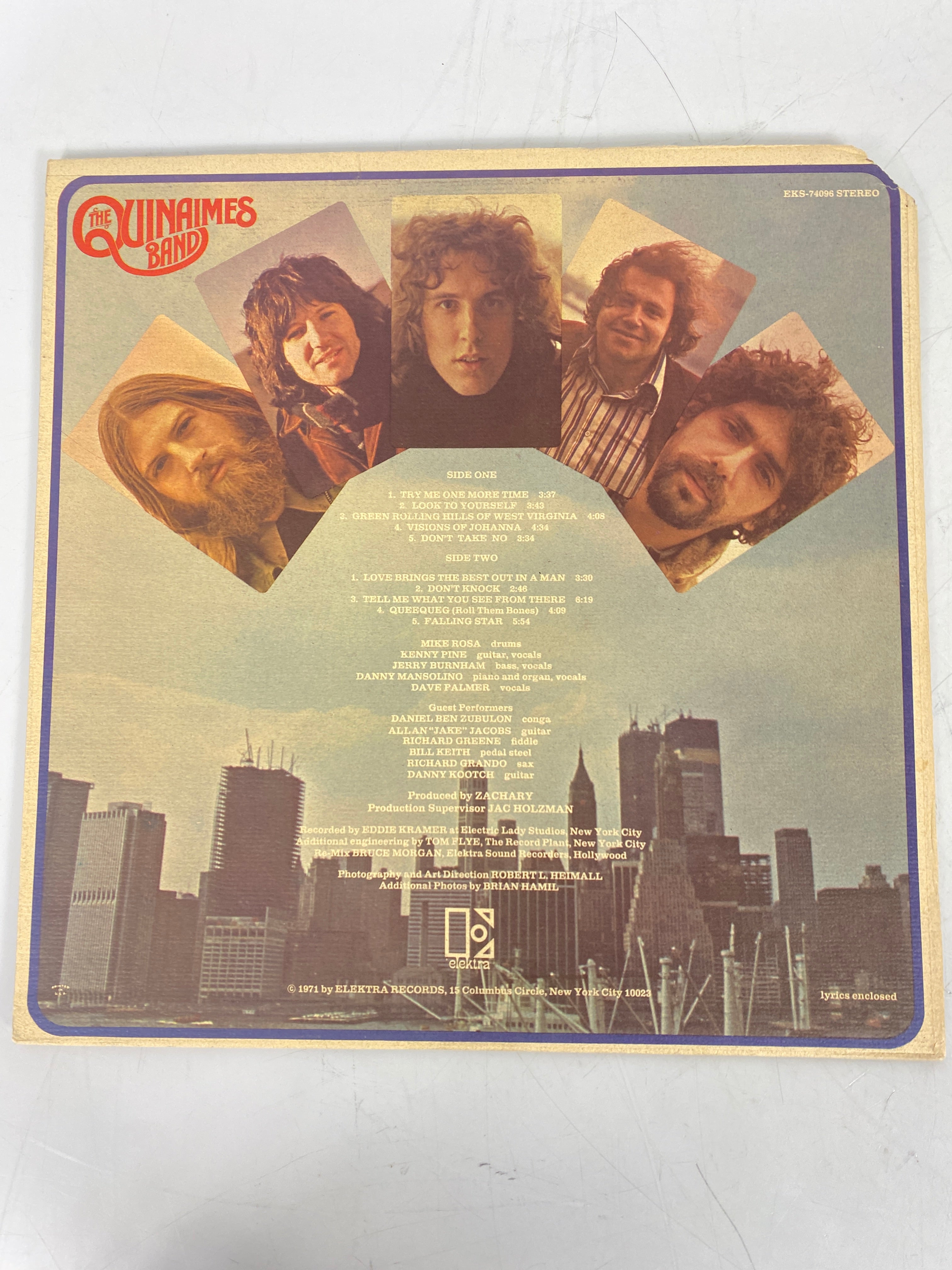 The Quinaimes Band Record Vinyl