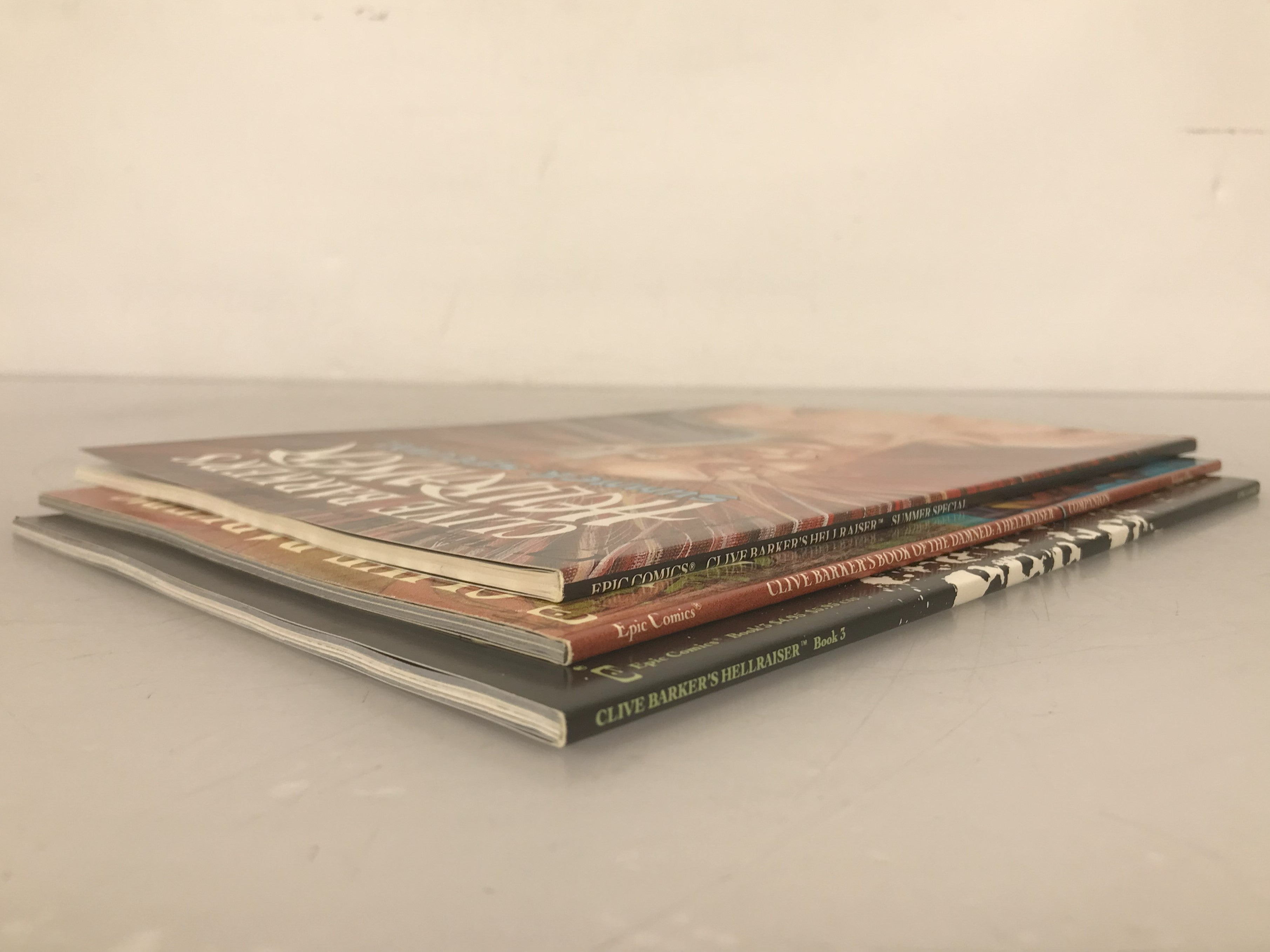 Clive Barker's Hellraiser Lot of 20 Epic Comics 1-4, 6-9, 11-17, 19, 20 Summer & Dark Holiday Specials Book of the Damned