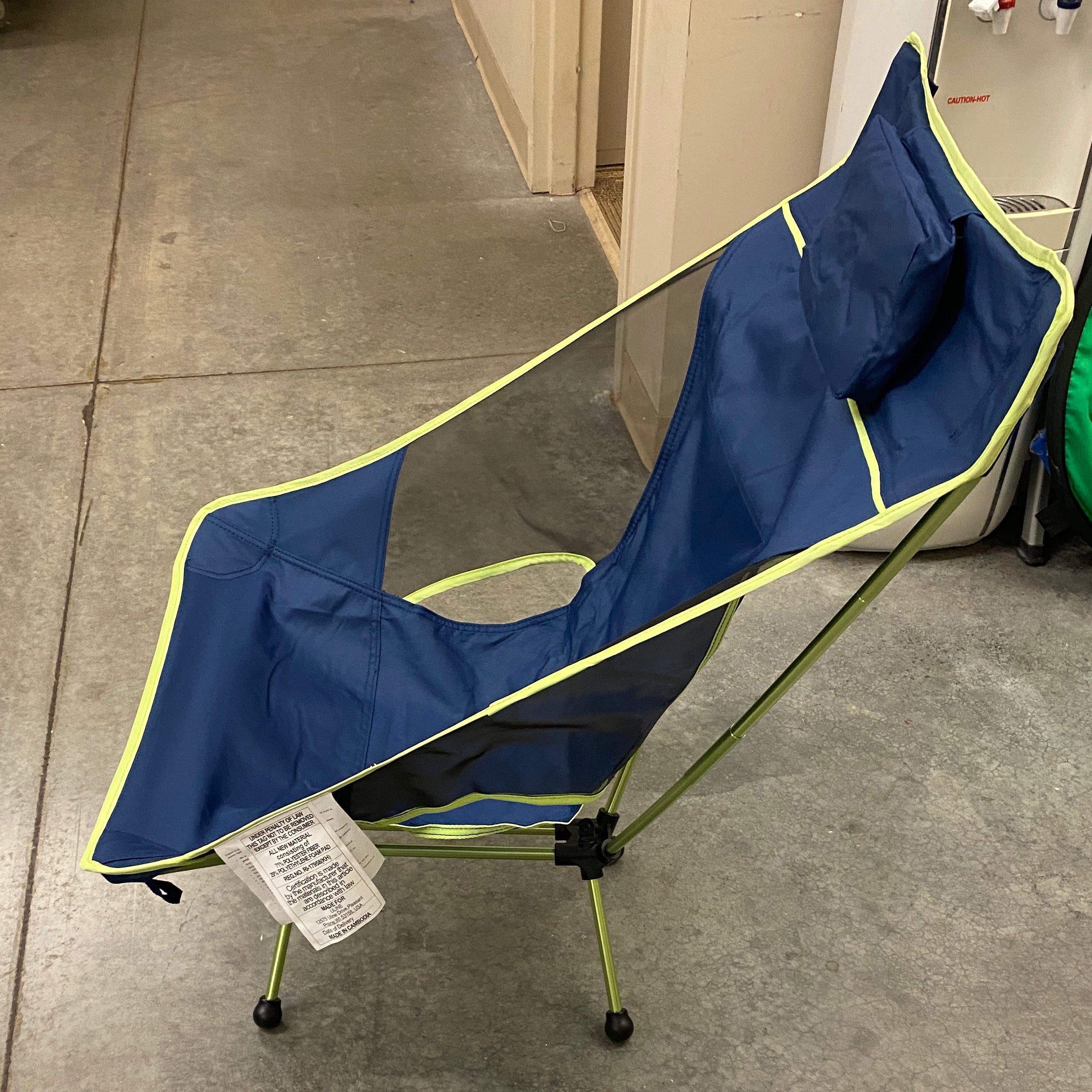 Uline #S-26462 Foldable Highback Chair