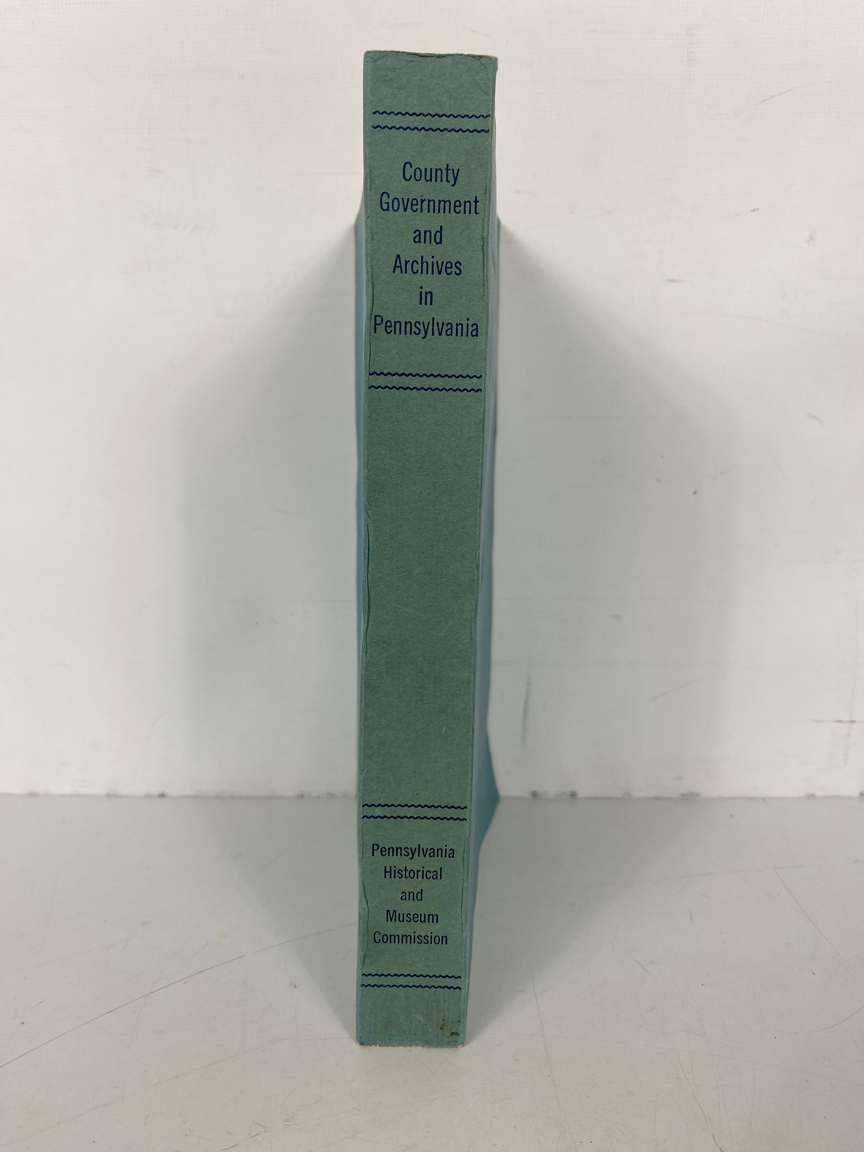 County Government and Archives in Pennsylvania 1947 Vintage SC