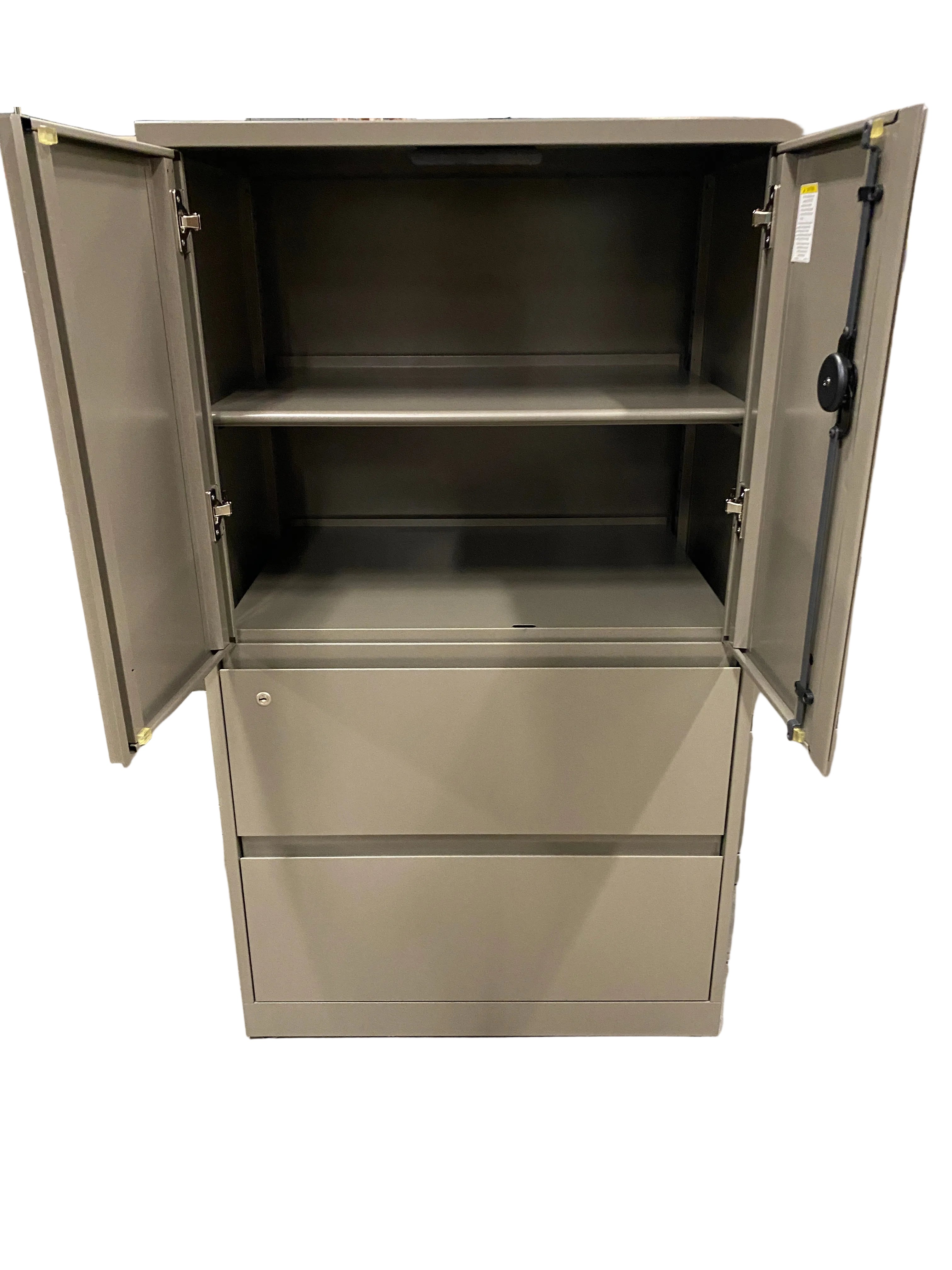Steelcase #RCC24304AF Metal Cabinet & Drawers