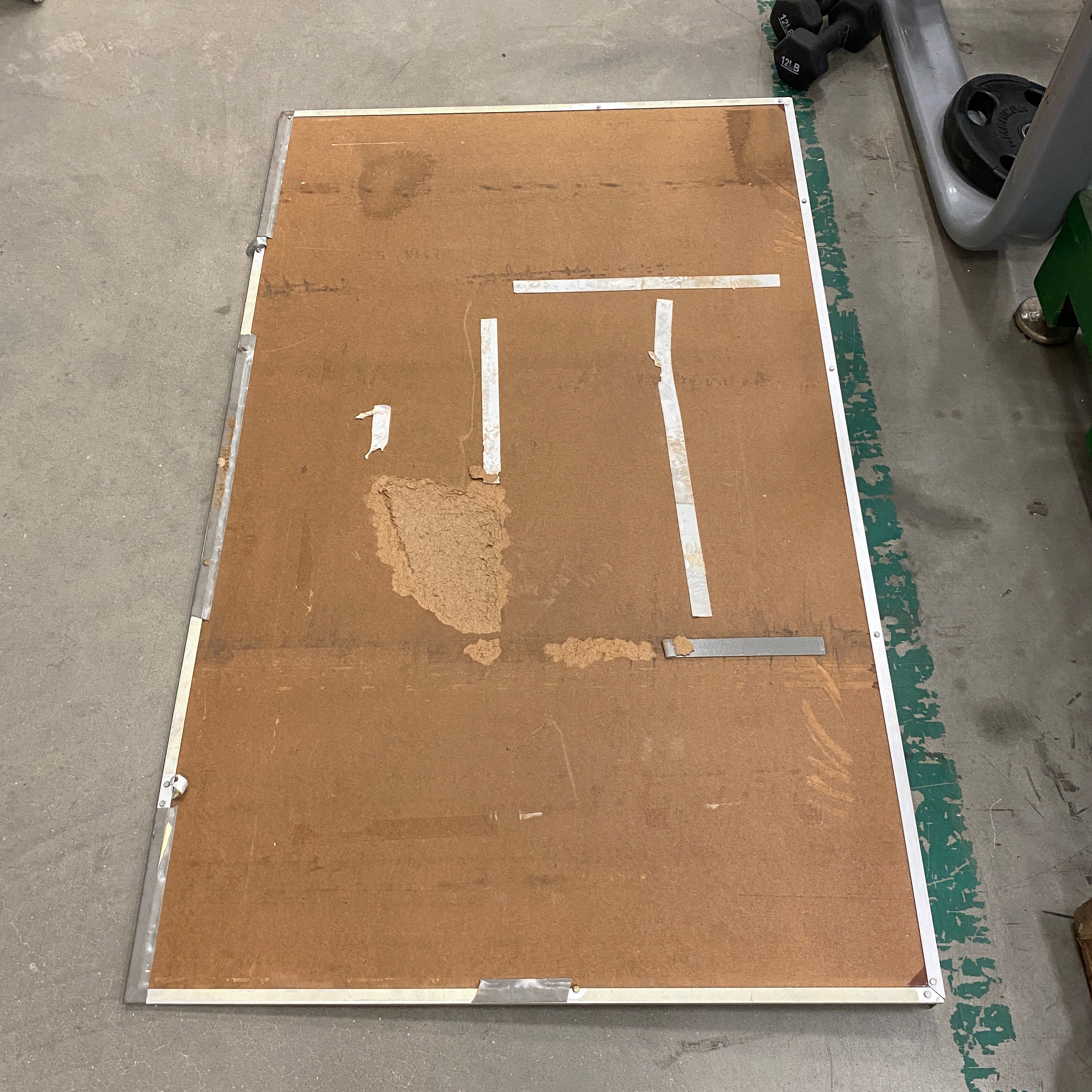 Aluminum Framed Whiteboard w/ Ledge Built into Frame