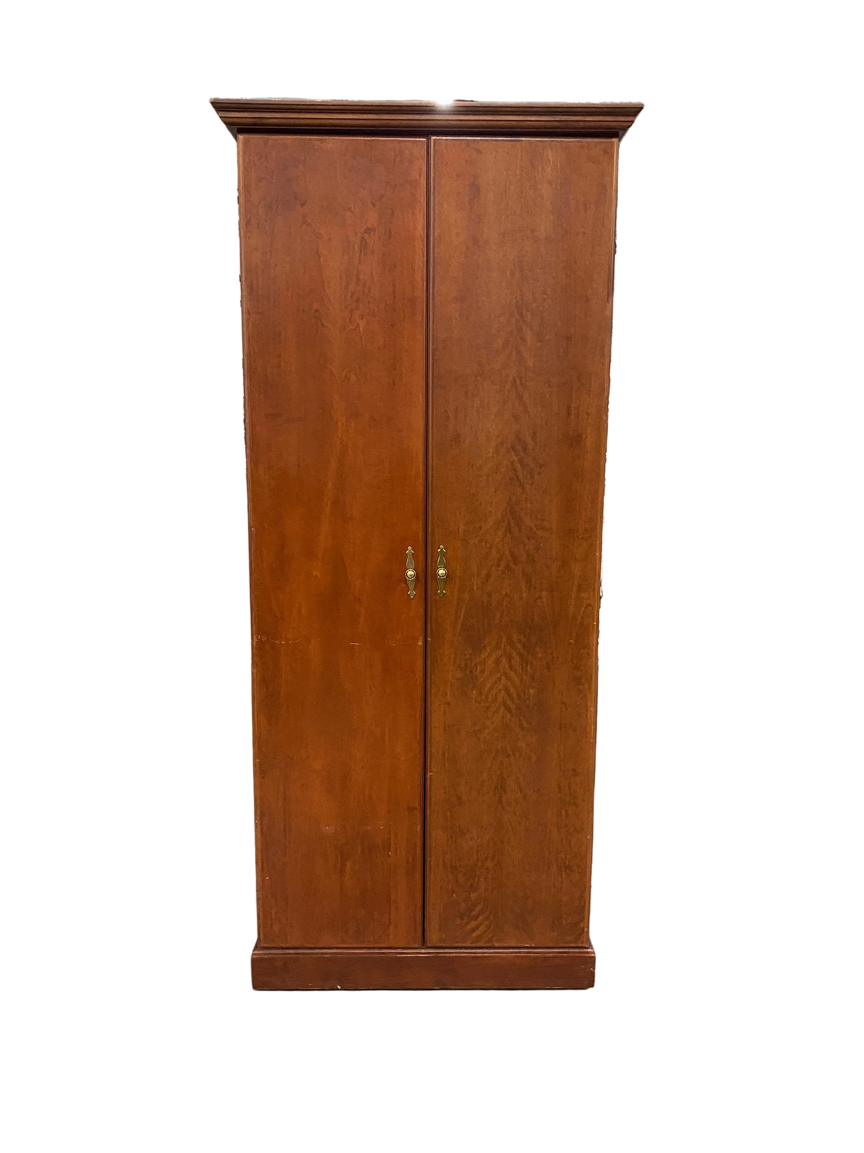 Dark Cherry Wooden Cabinet