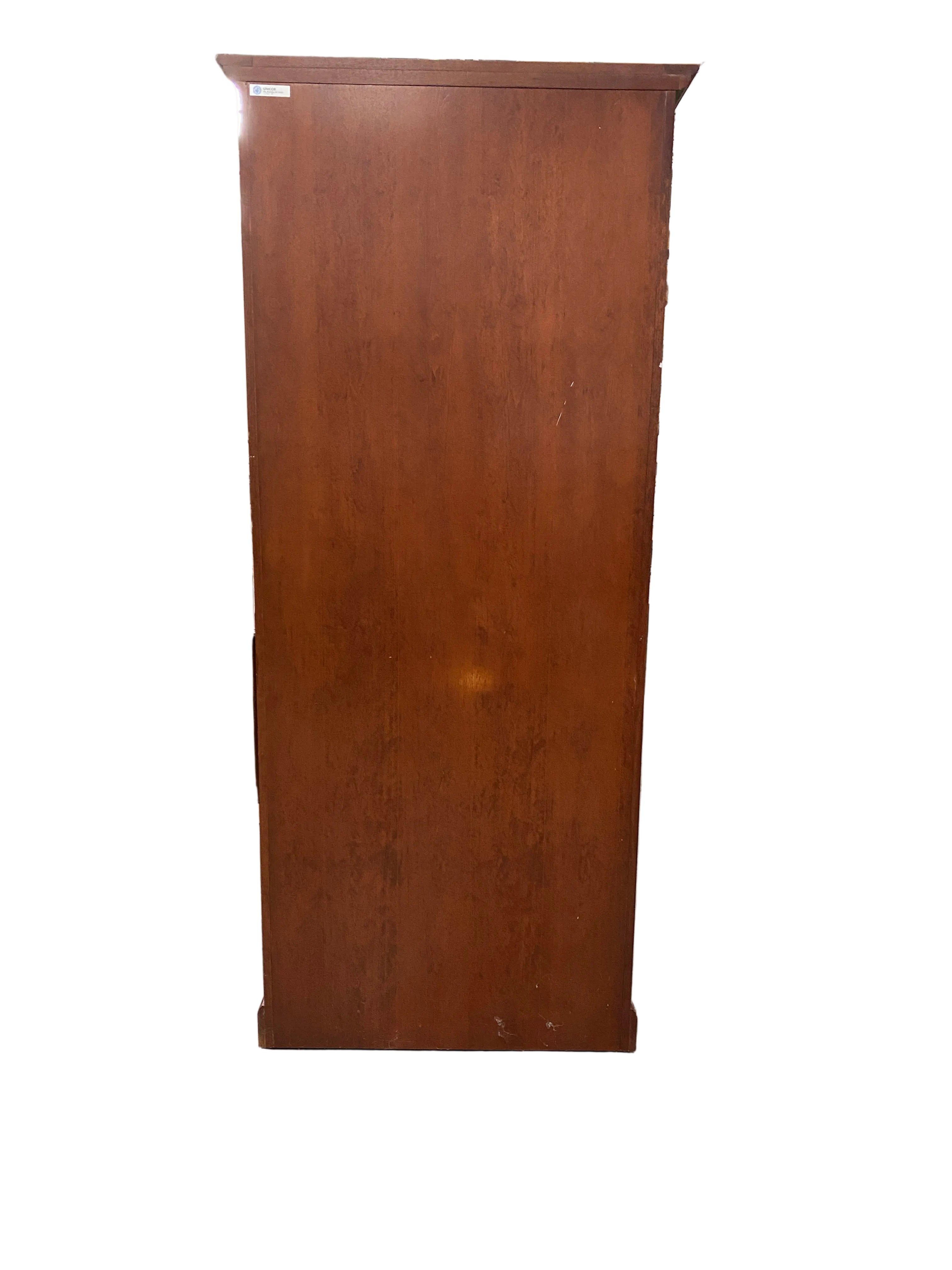 Dark Cherry Wooden Cabinet