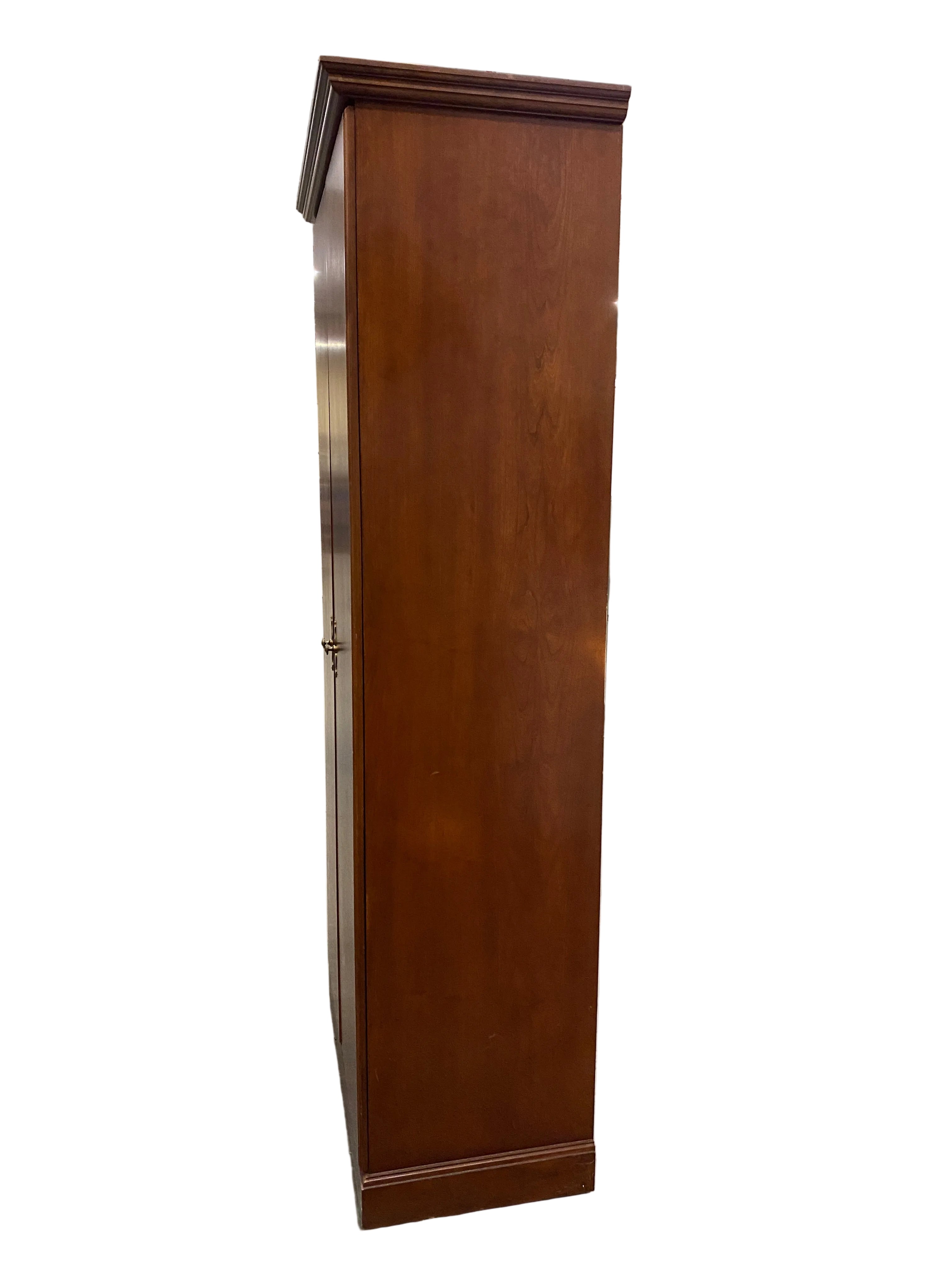 Dark Cherry Wooden Cabinet