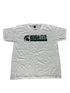 White Spartan Volleyball Short Sleeve T-Shirt Youth Size L