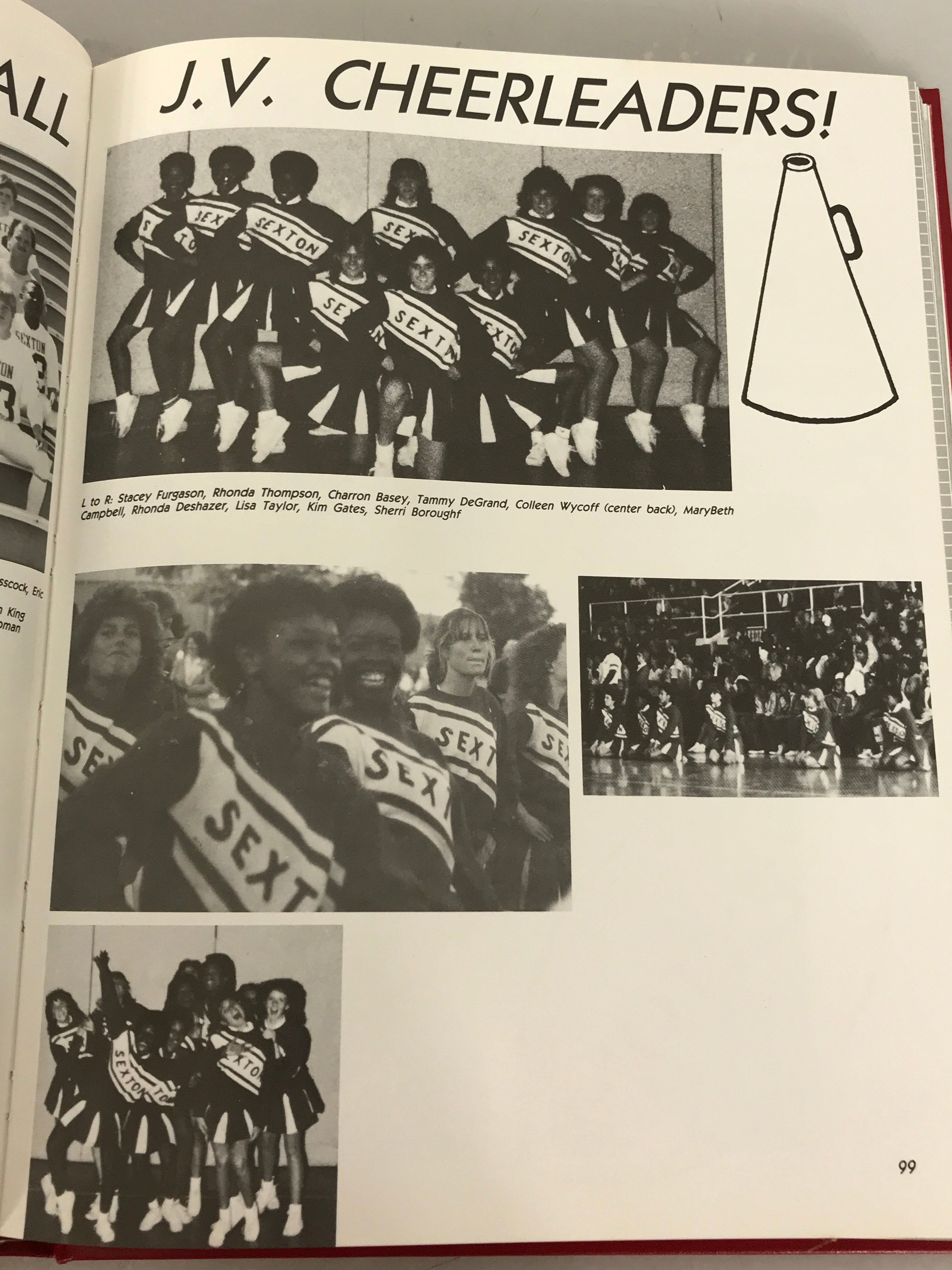 1985 J.W. Sexton High School Yearbook Lansing Michigan HC