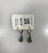 Silver Stacked Bead Dangle Earrings