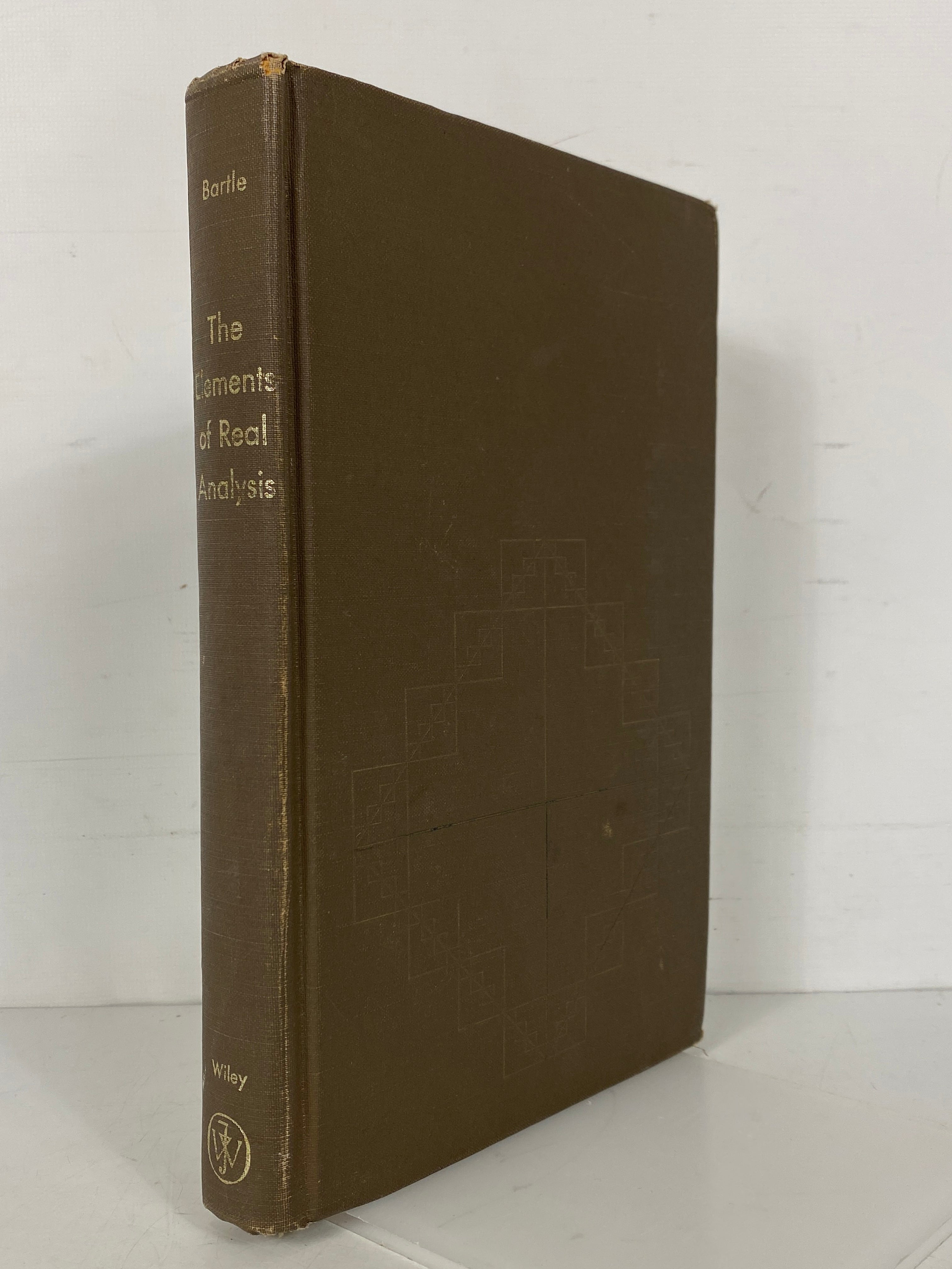 The Elements of Real Analysis Robert Bartle 1964 Vintage HC