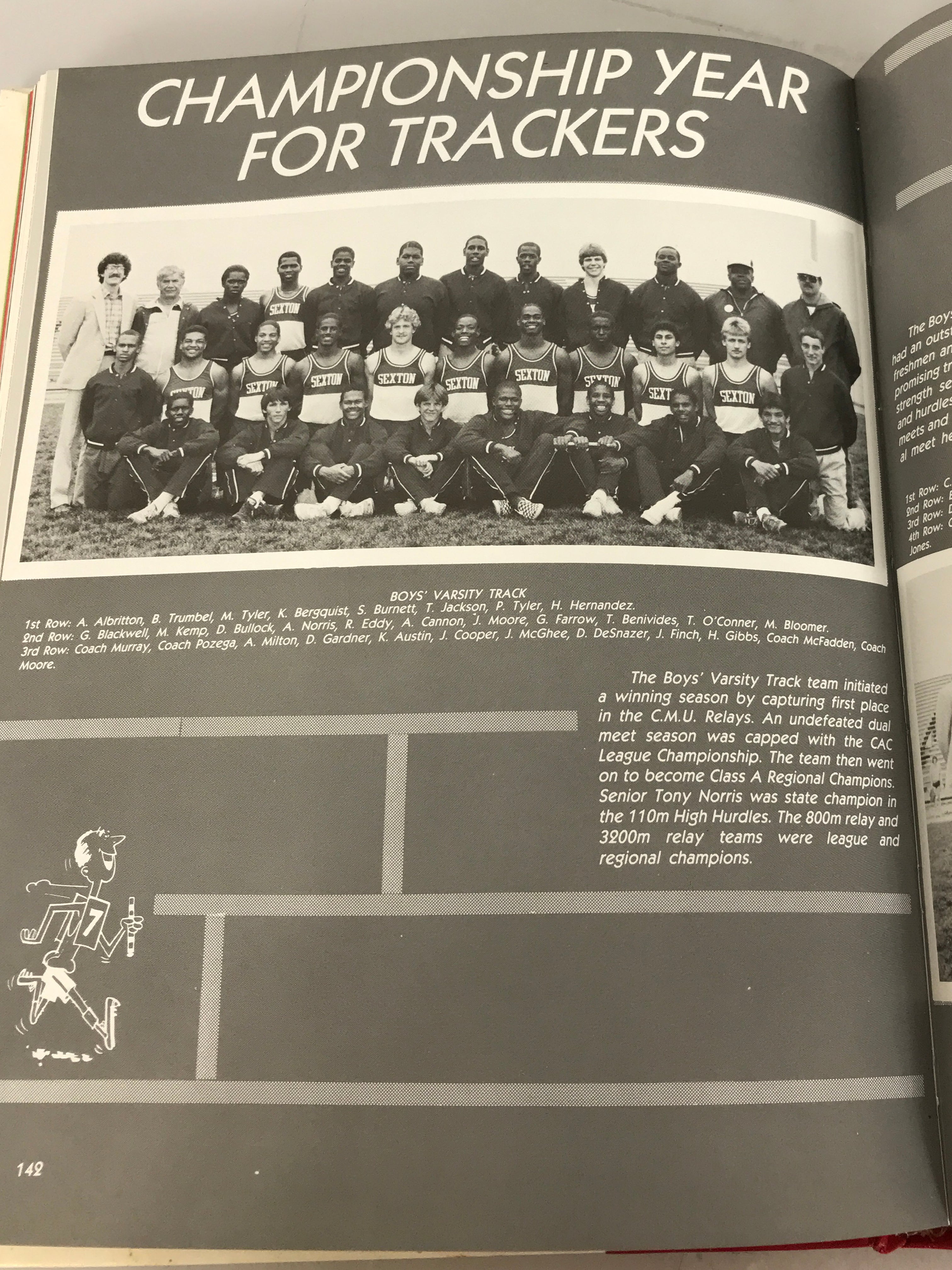 1985 J.W. Sexton High School Yearbook Lansing Michigan HC