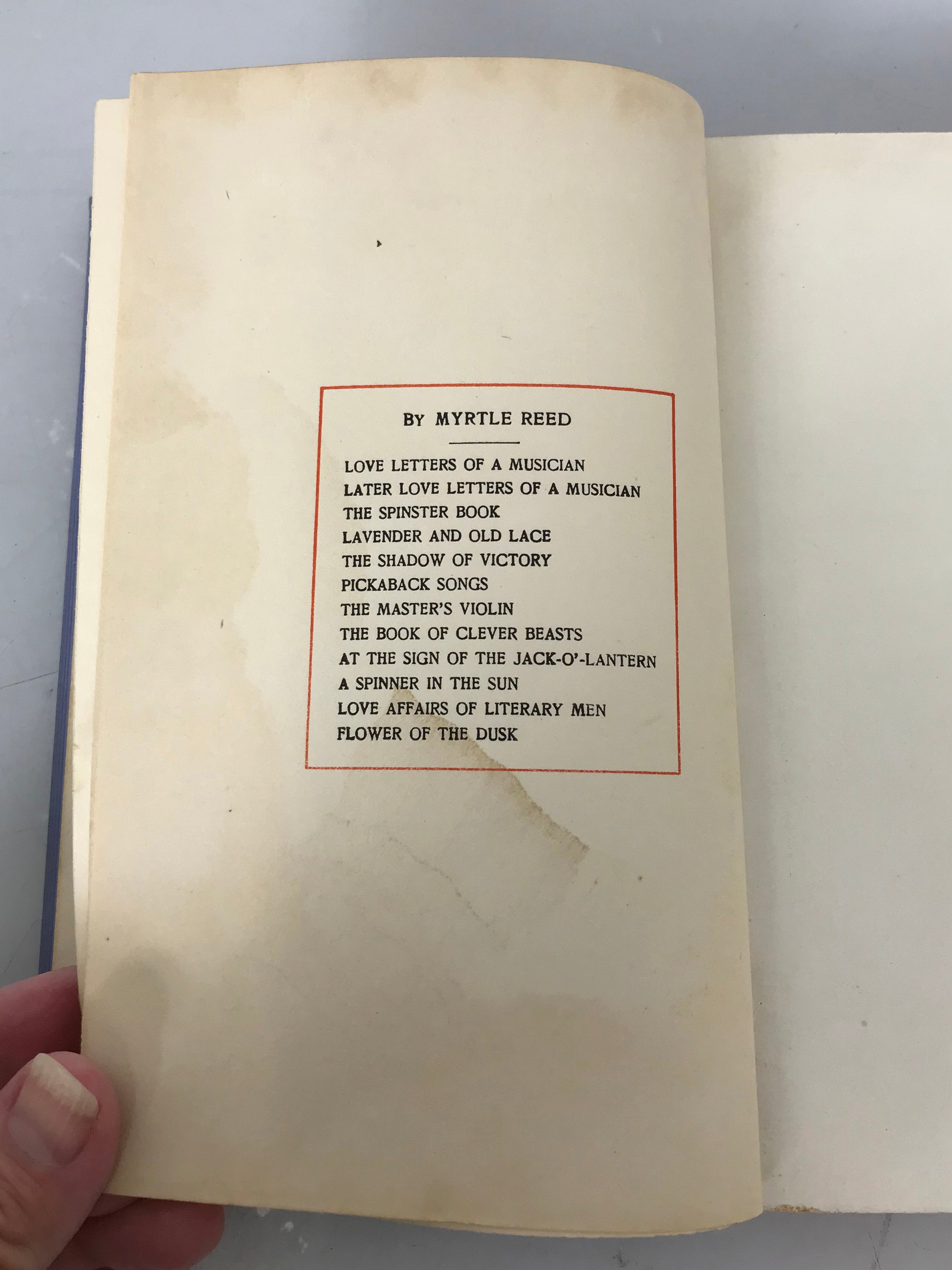 Flower of the Dusk by Myrtle Reed 1908 HC