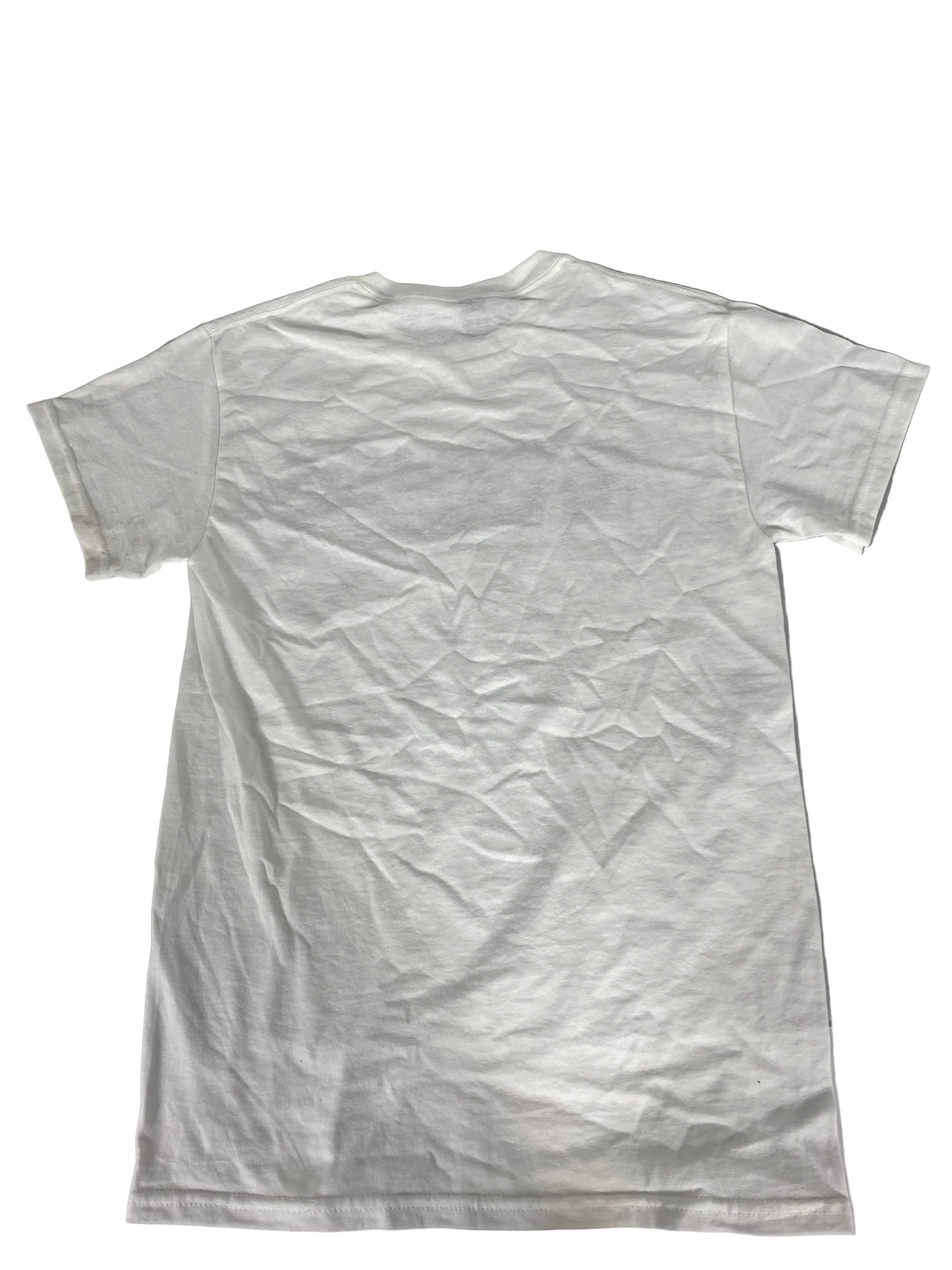 White Spartan Volleyball Short Sleeve T-Shirt Unisex Size S