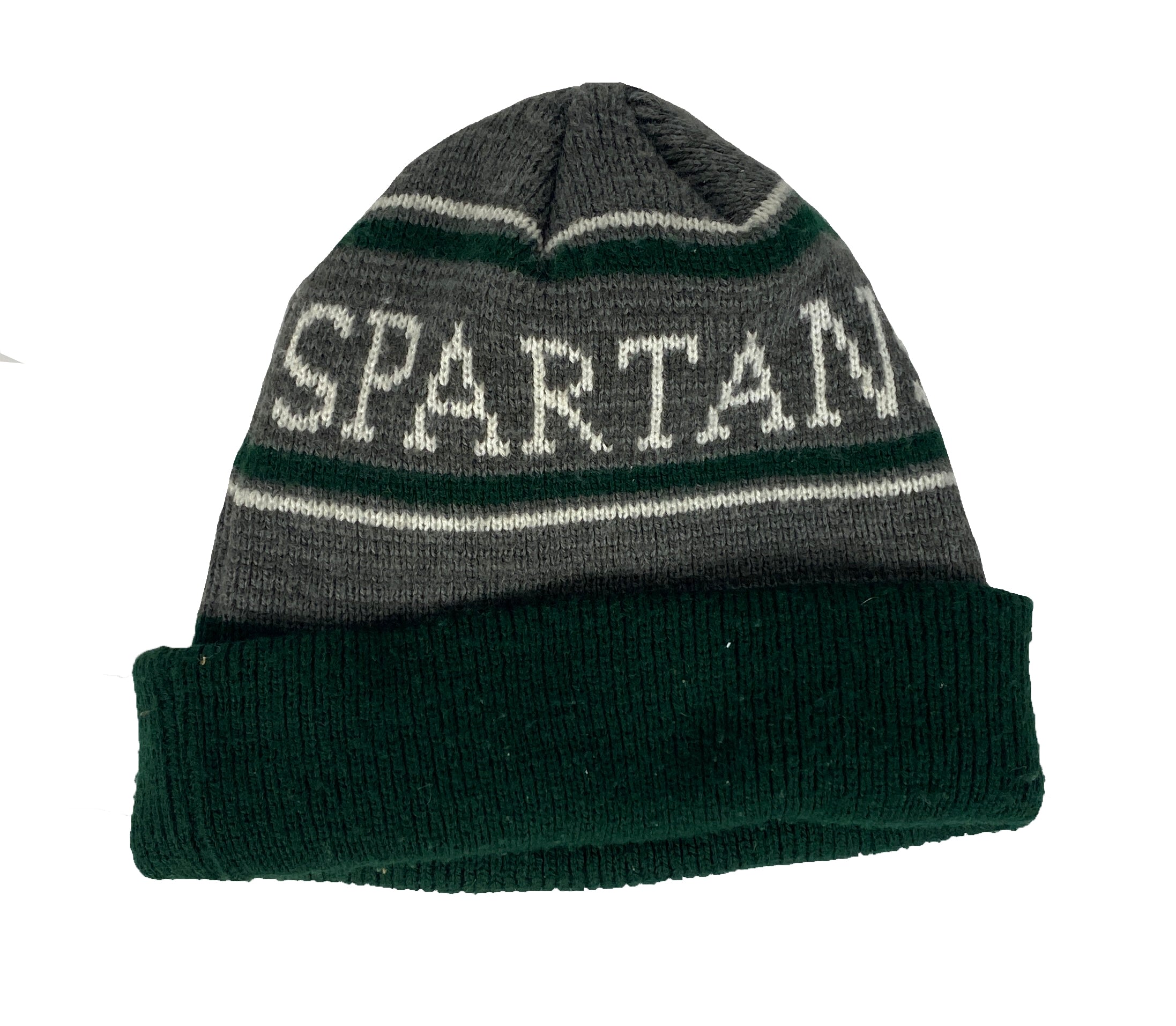 Michigan State University Gray Knit Beanie