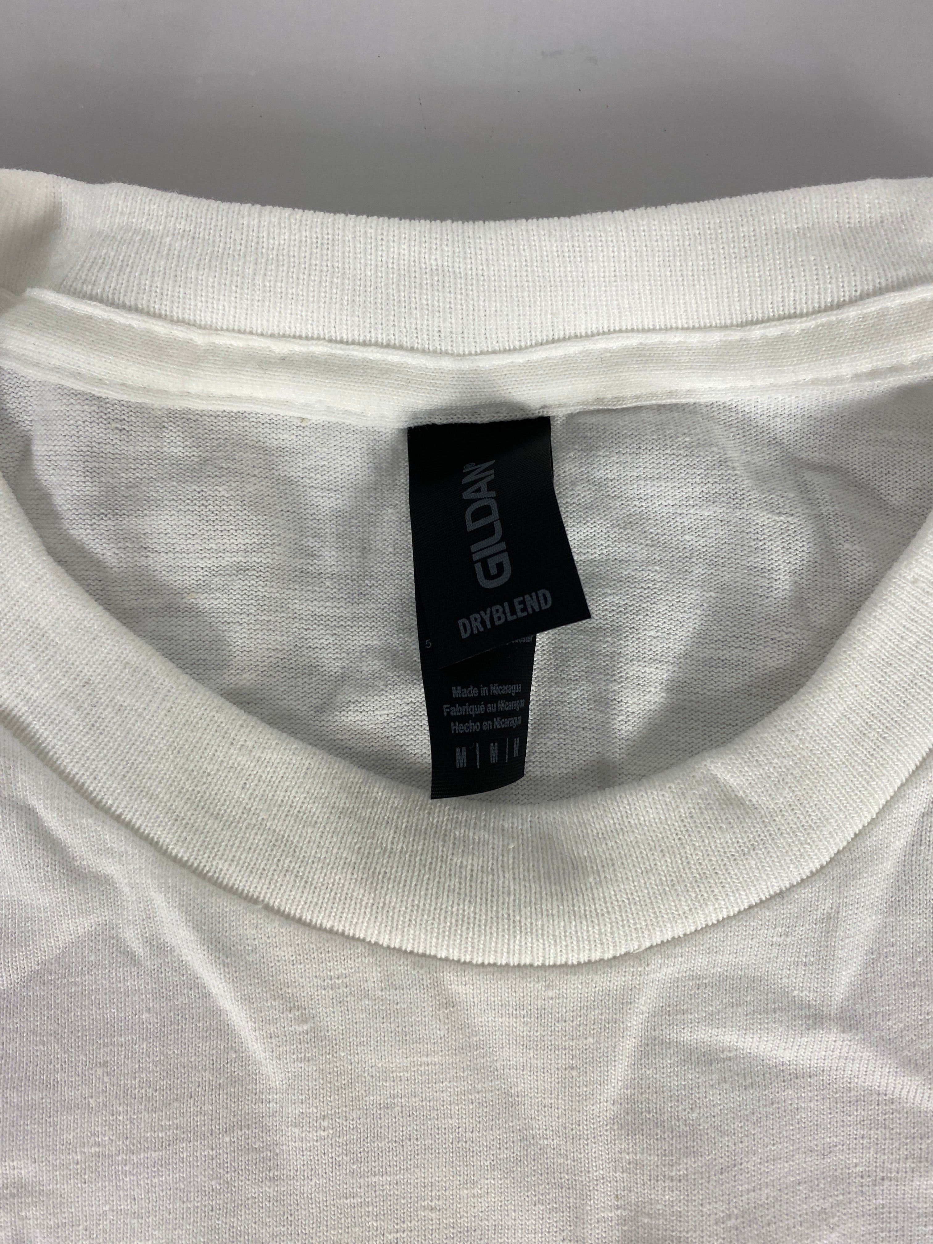 White Spartan Volleyball Short Sleeve T-Shirt Unisex Size M