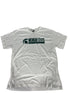 White Spartan Volleyball Short Sleeve T-Shirt Unisex Size L