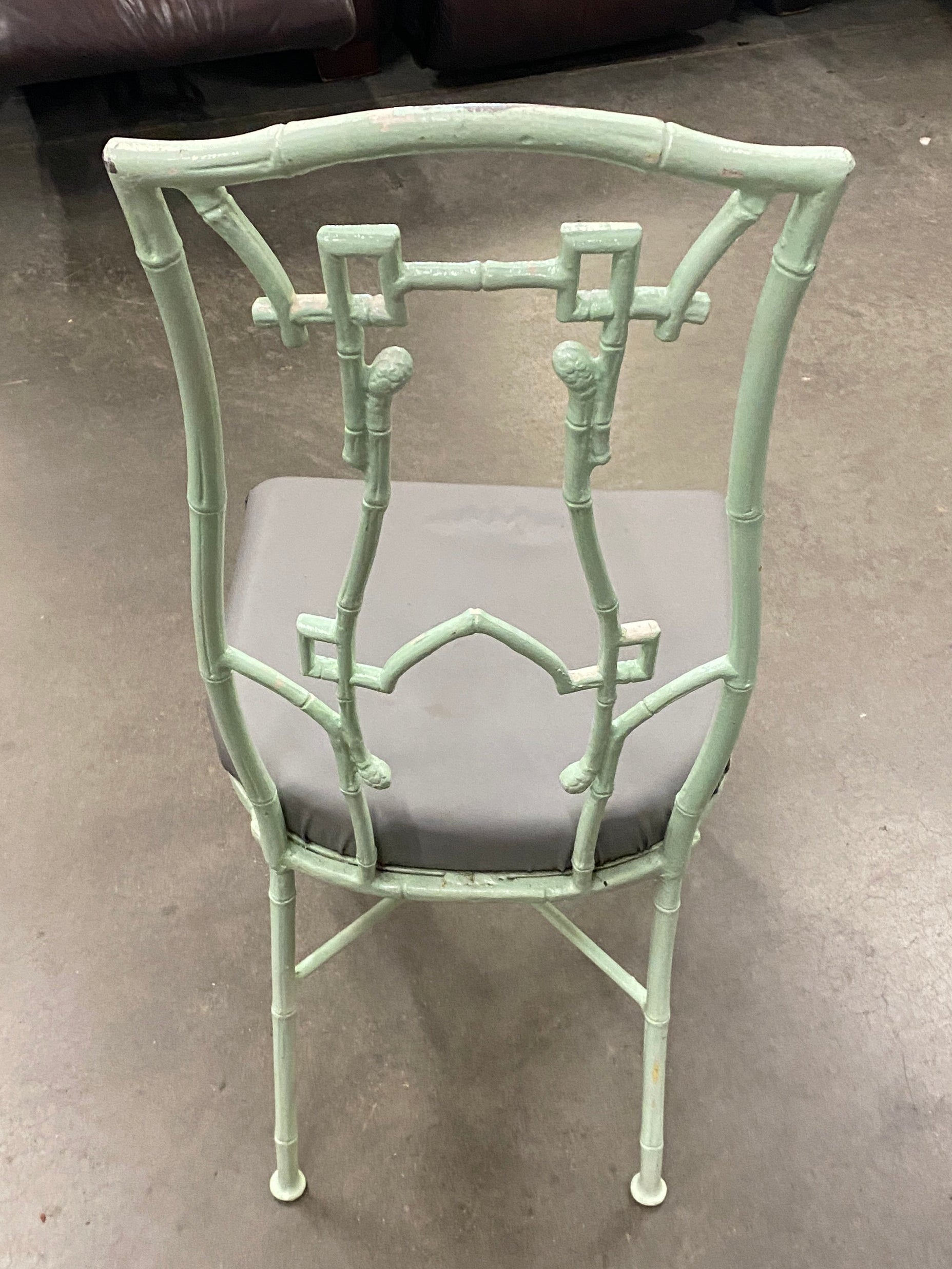 Dining Set / Metal "Rattan-Style"