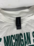 White Spartan Volleyball Short Sleeve T-Shirt Unisex Size XL