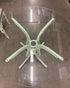 Dining Set / Metal "Rattan-Style"