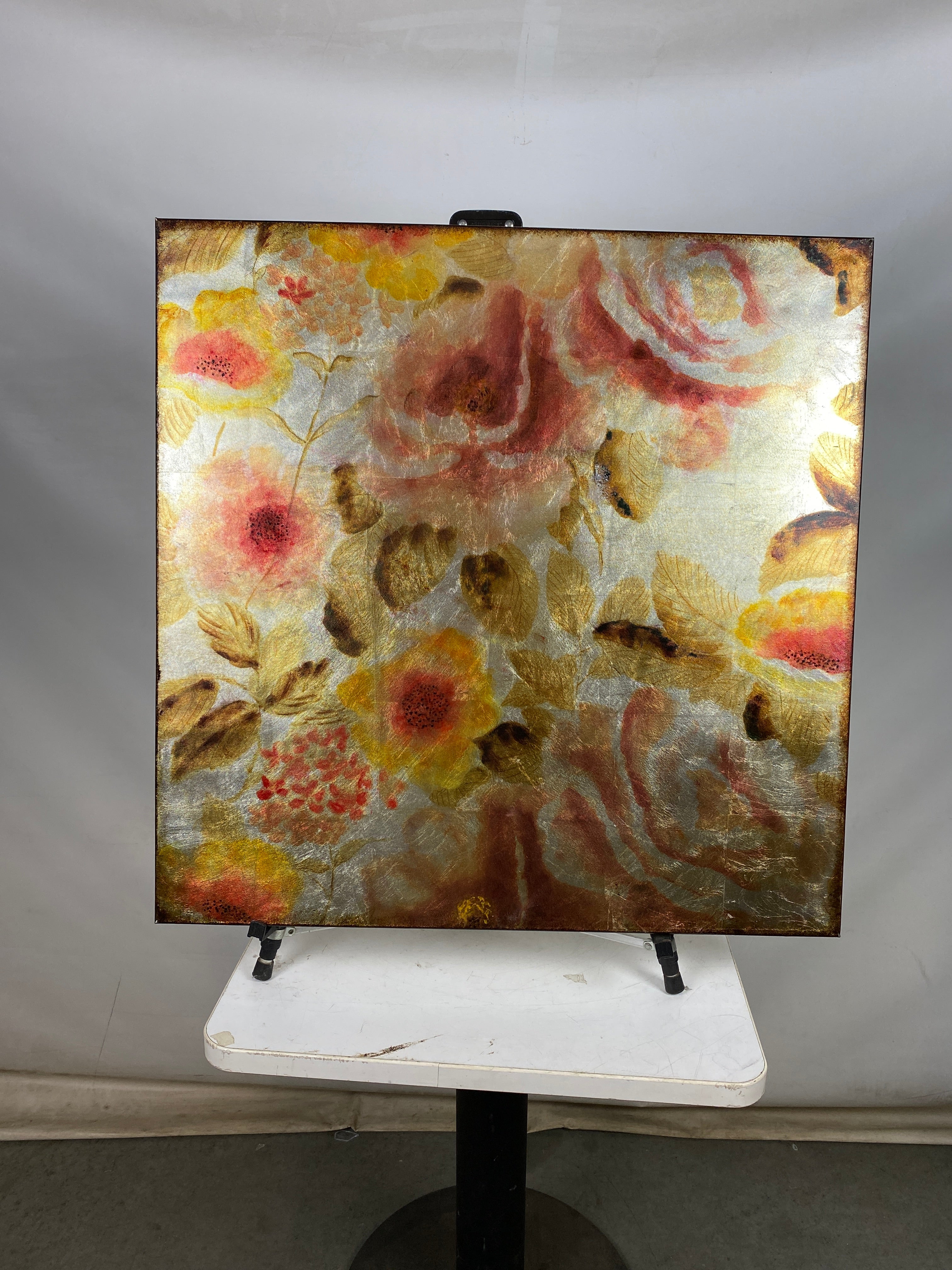 Shimmering Flower Painting