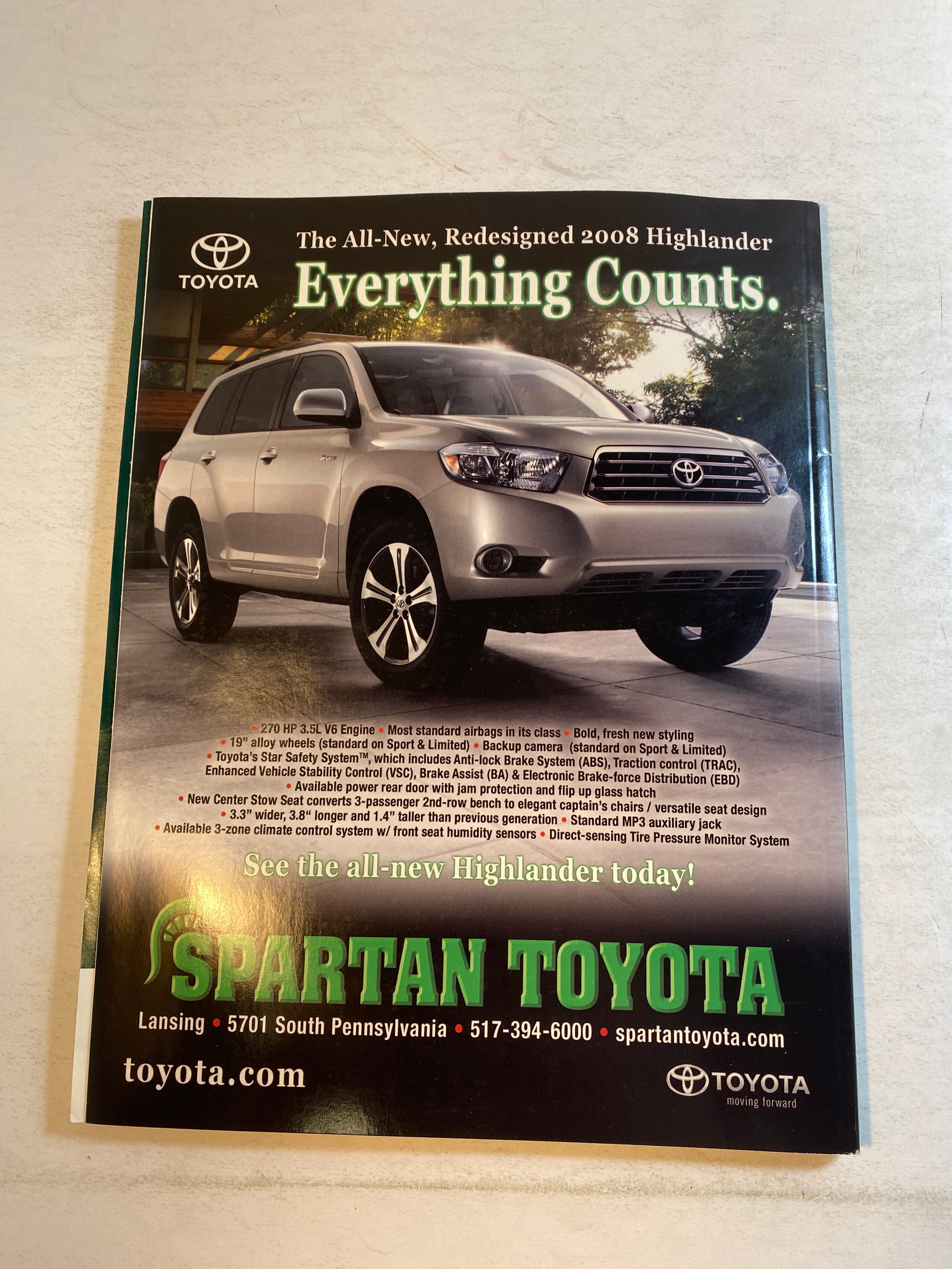 2007 Michigan State vs Pittsburgh Football Program