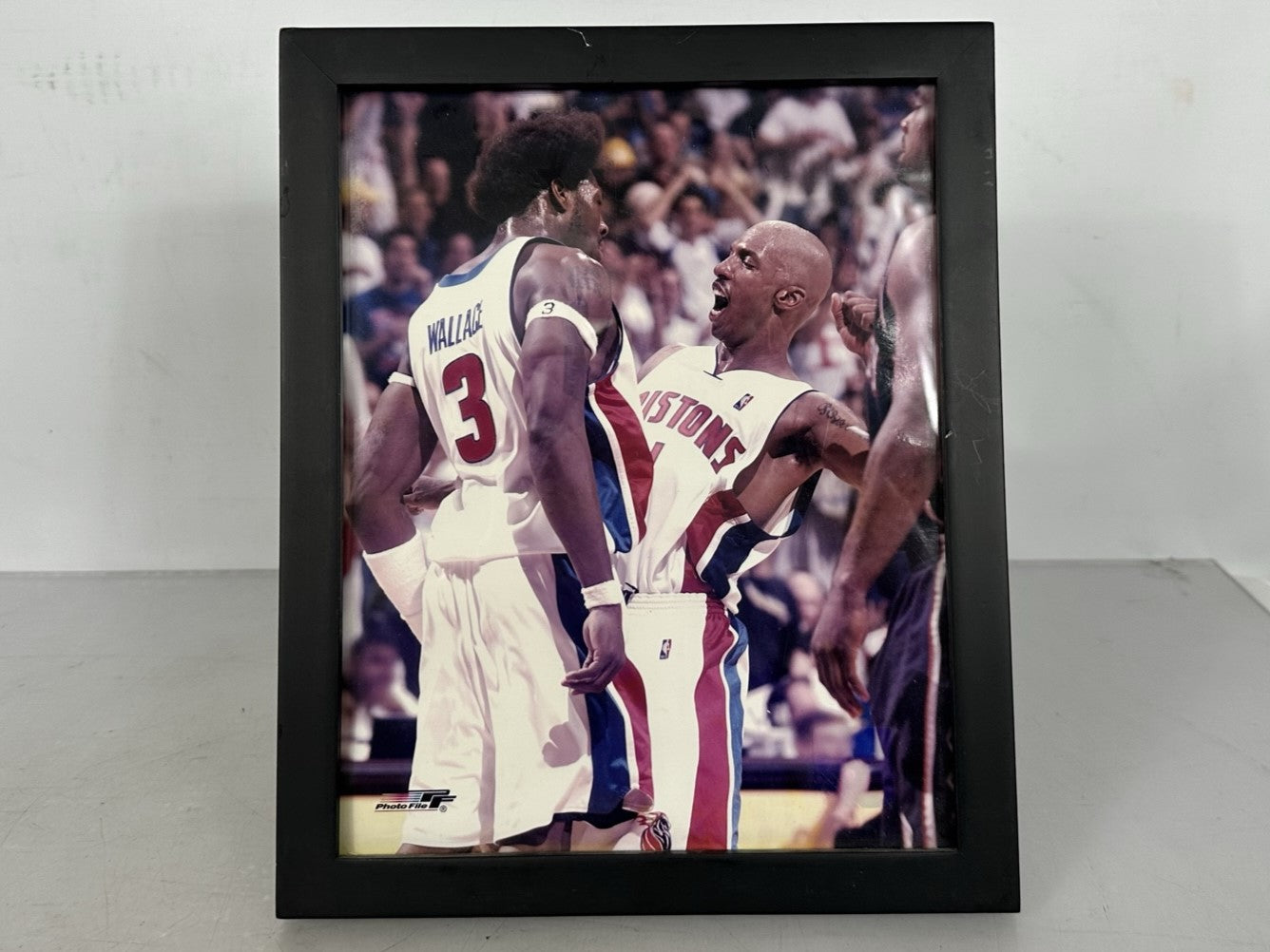 9x11 Chauncey Billups and Ben Wallace Framed Picture