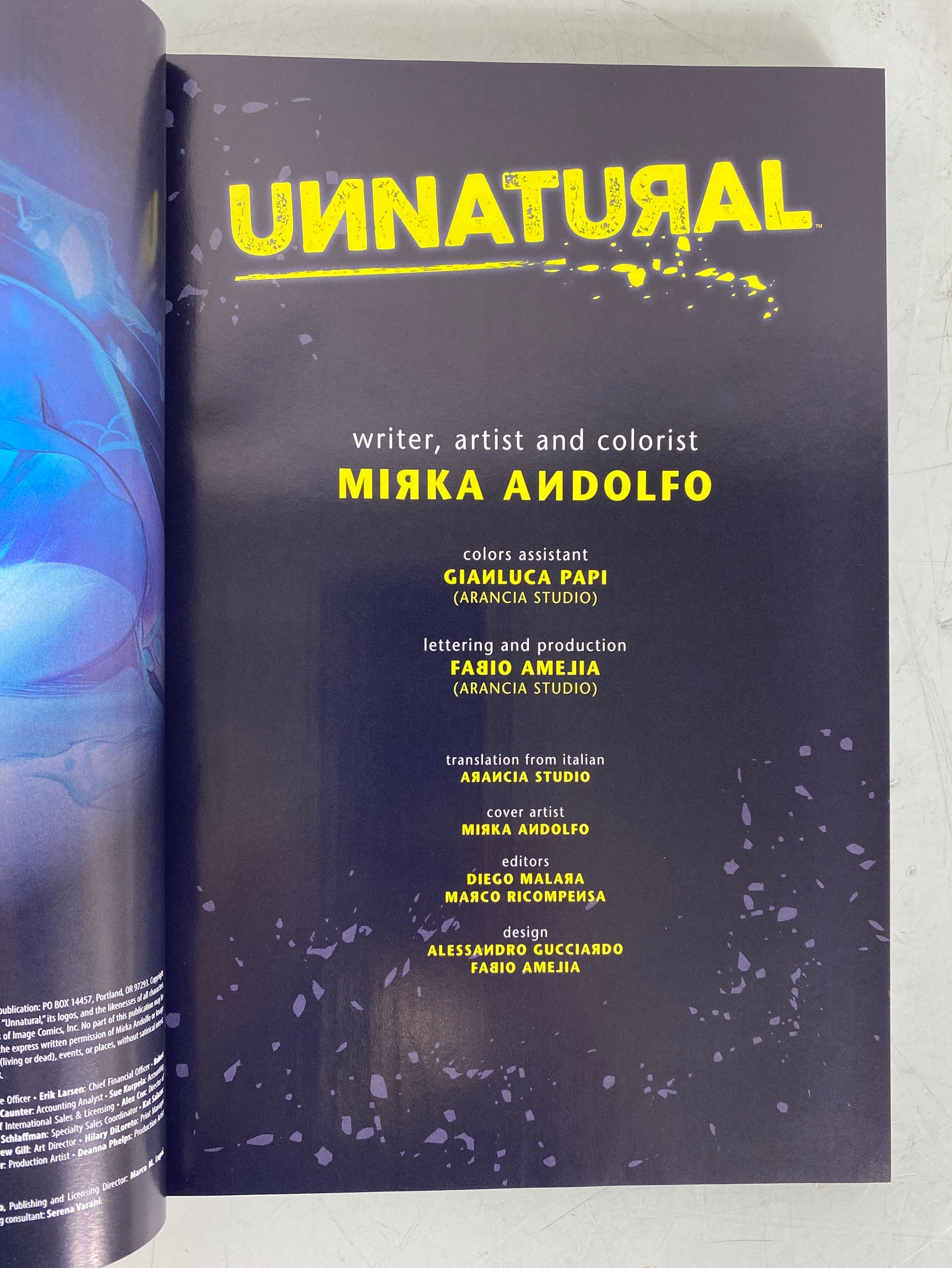 Mirka Andolfo's Unnatural Volume 1 #1-12