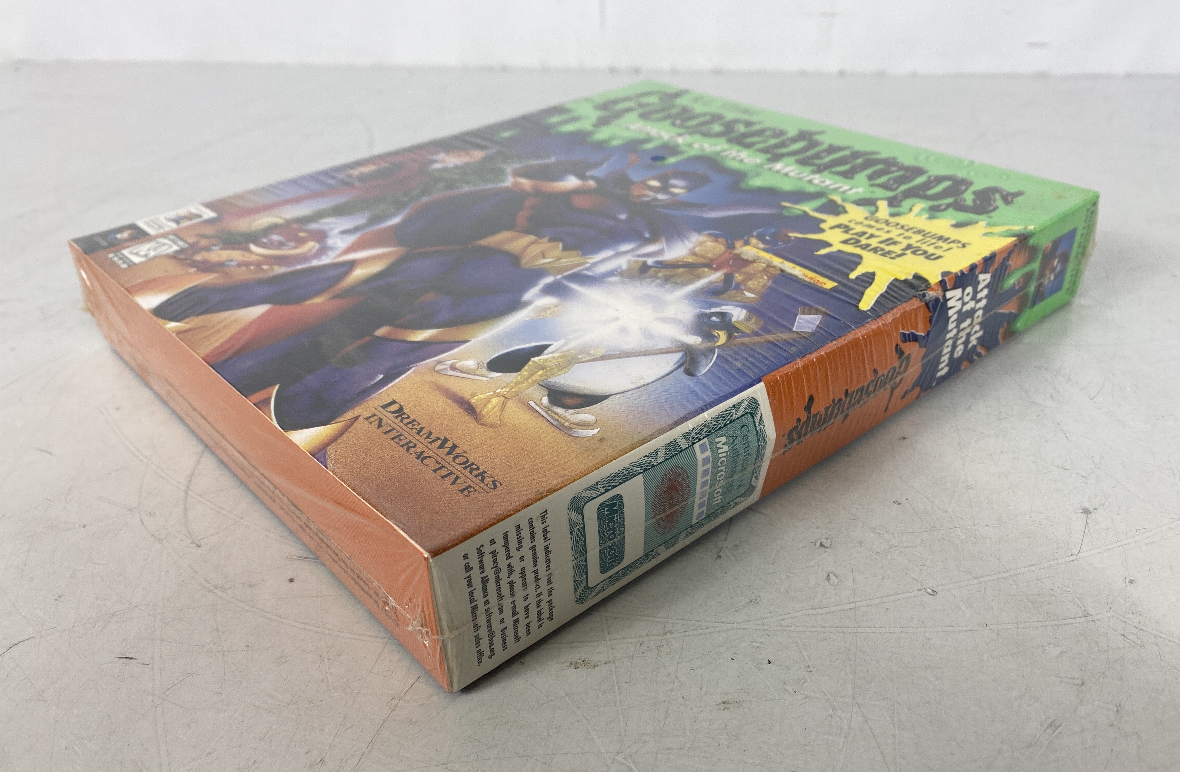 RL Stine's Goosebumps Attack of the Mutant Windows 95 Video Game Sealed and New