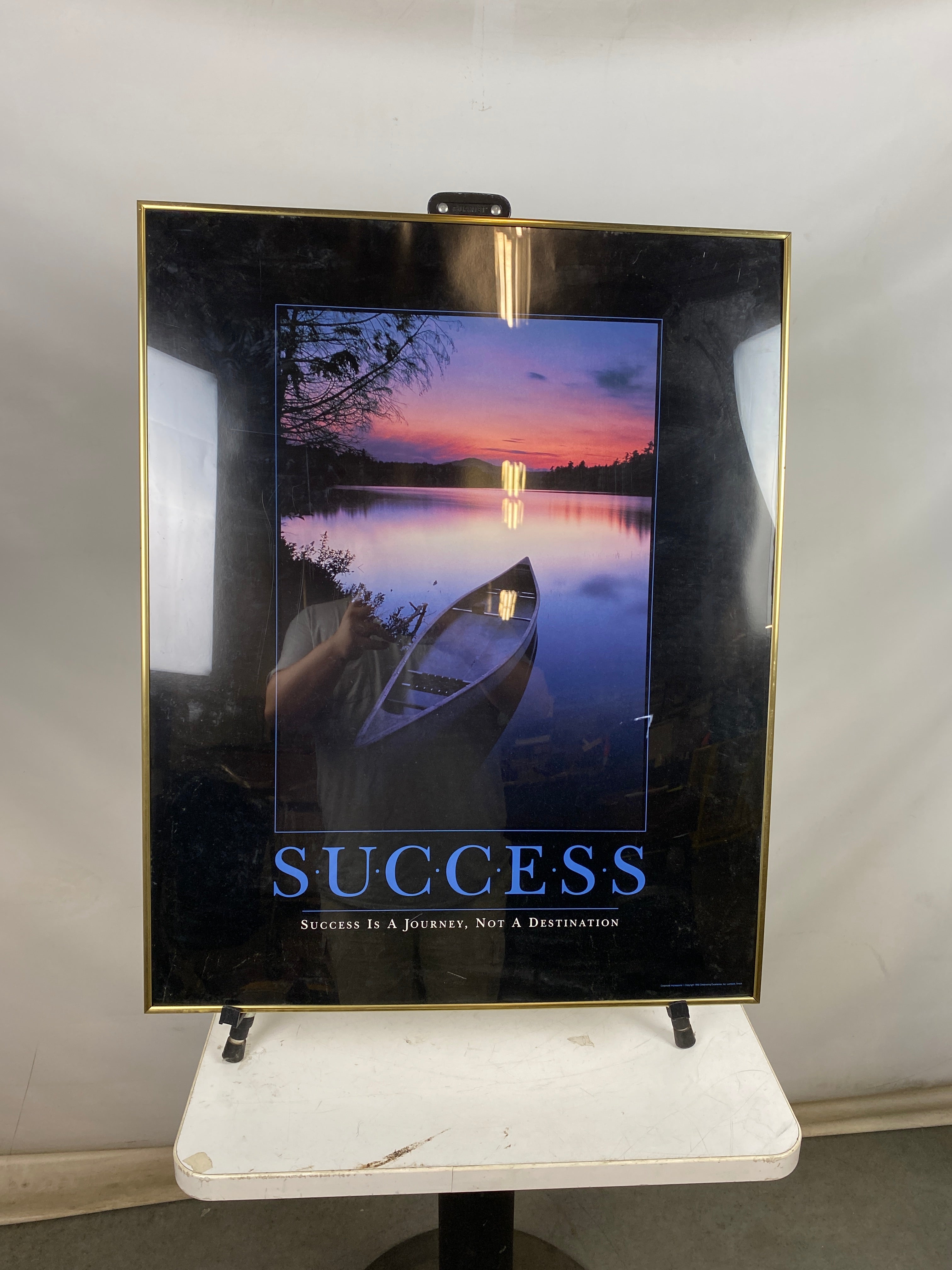 Successories Success Motivational Framed Poster