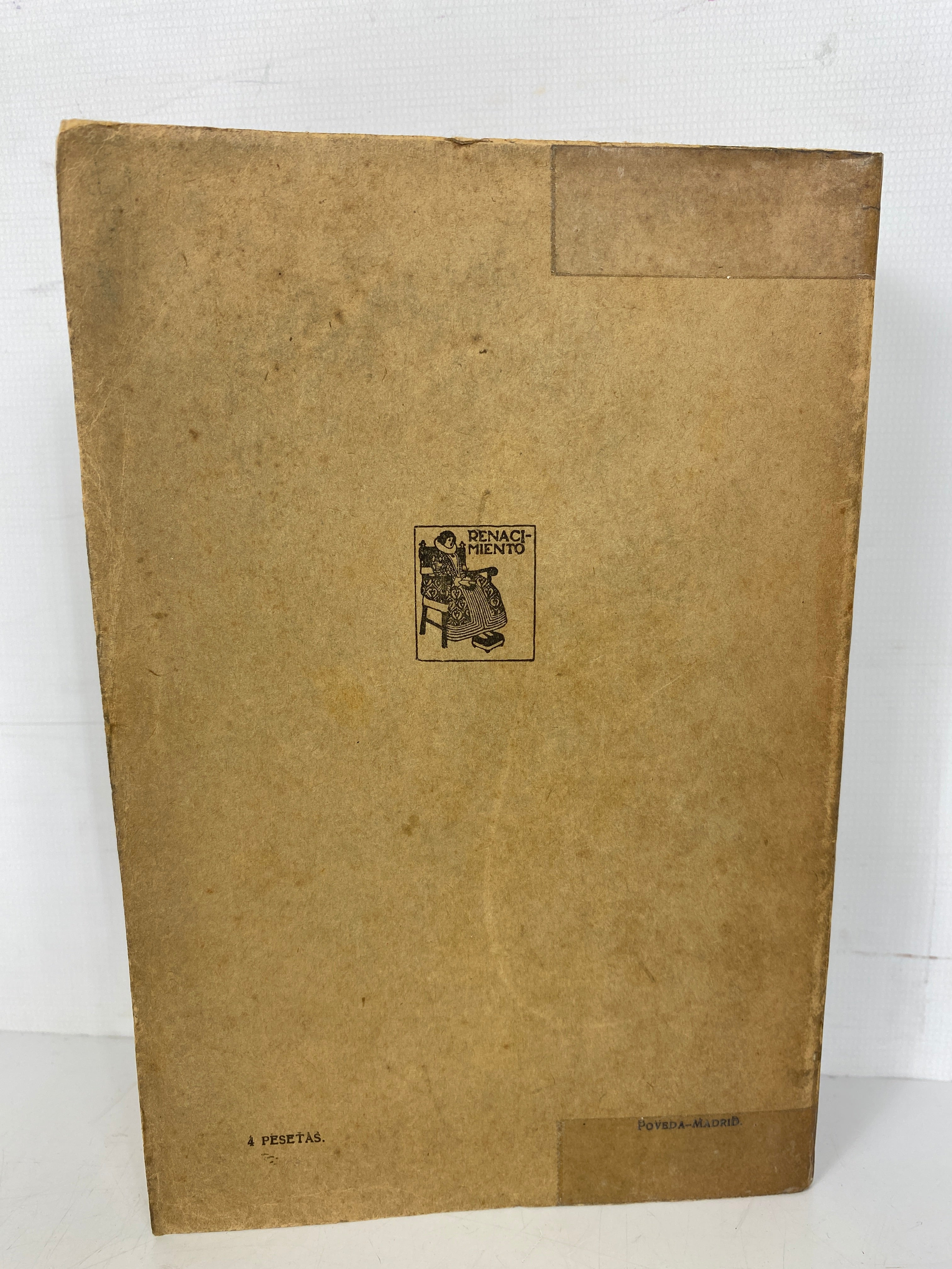 El Hispanismo en Norte America by Navarro 1917 Rare Antique SC
