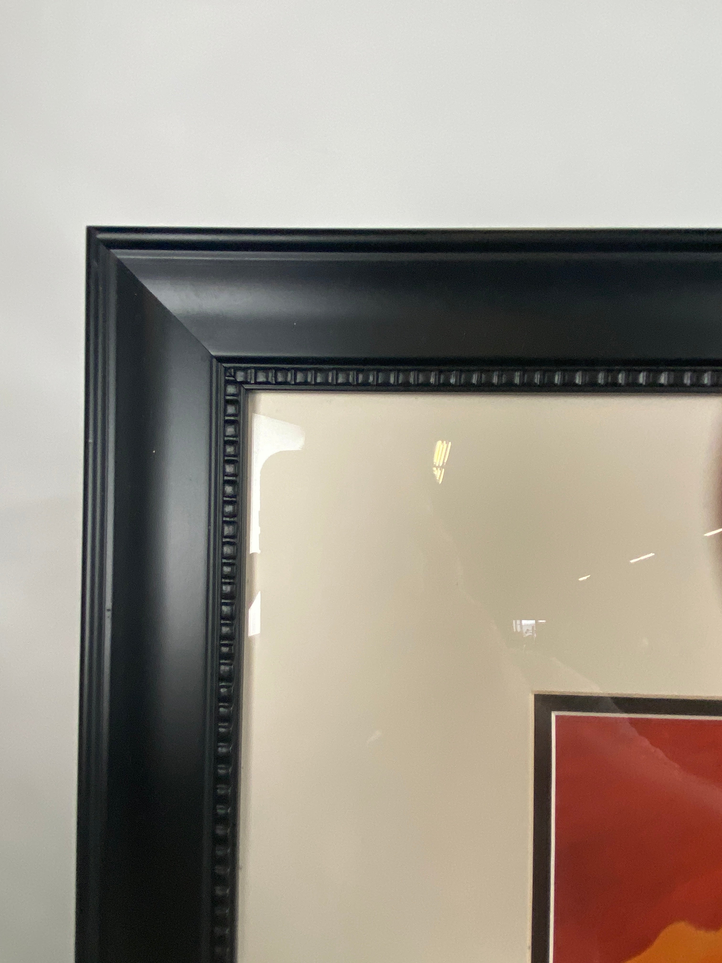 Framed Print of Georgia O'Keefe's "Oriental Poppies"