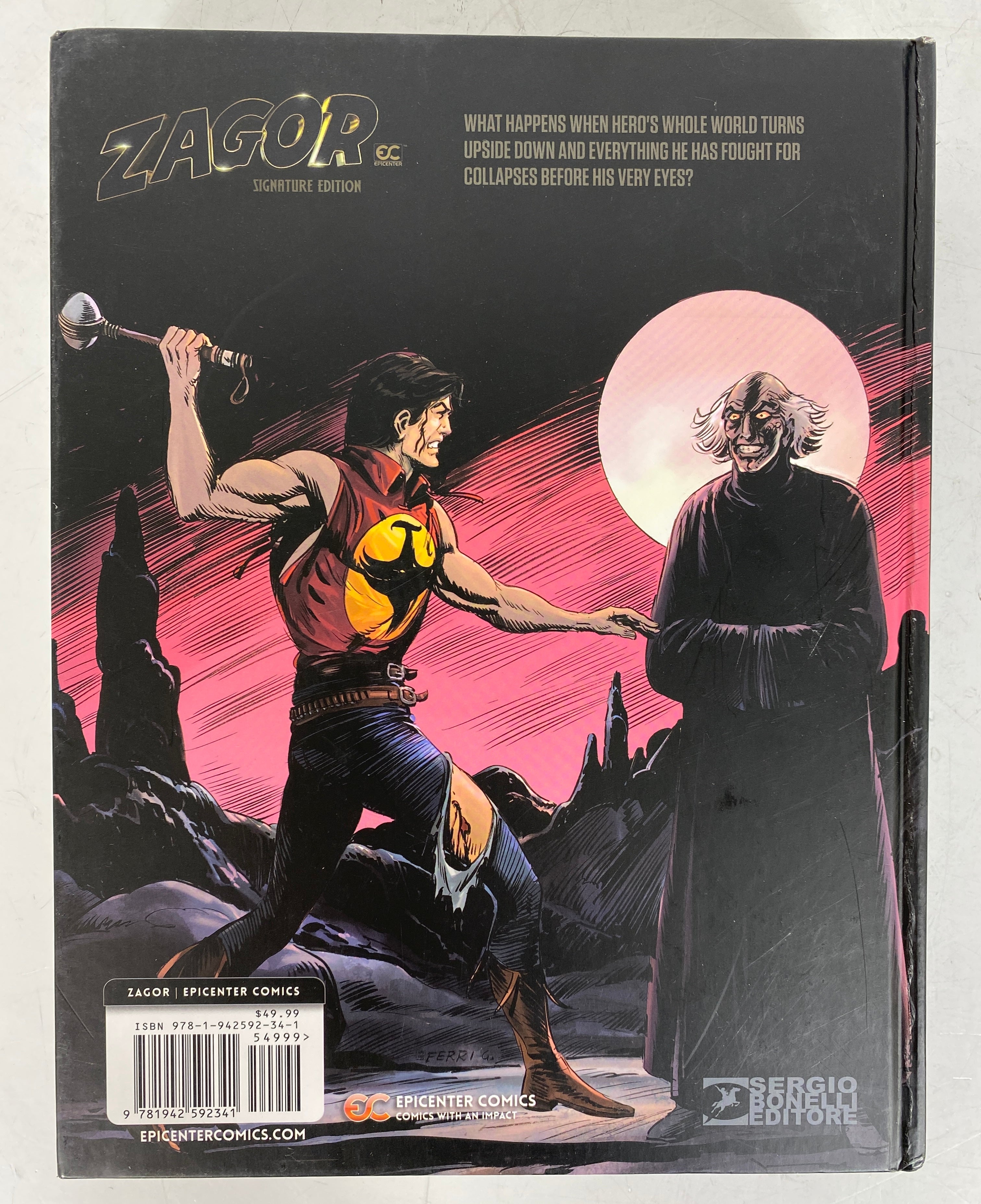 Zagor: In the Jaws of Madness (2019) HC