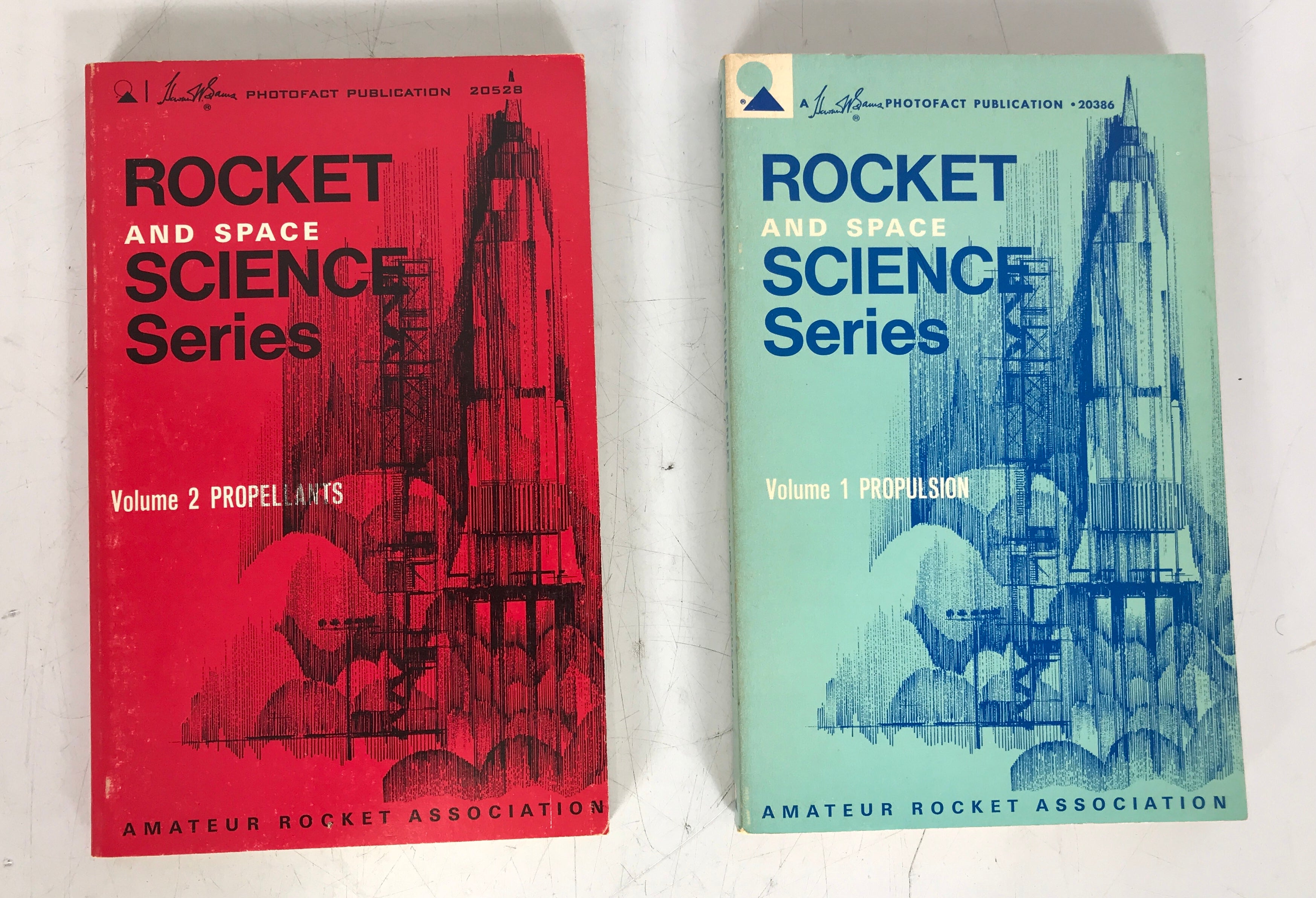 2 Vol Set Rocket and Space Science Series Propulsion & Propellants 1967 1st Ed SC