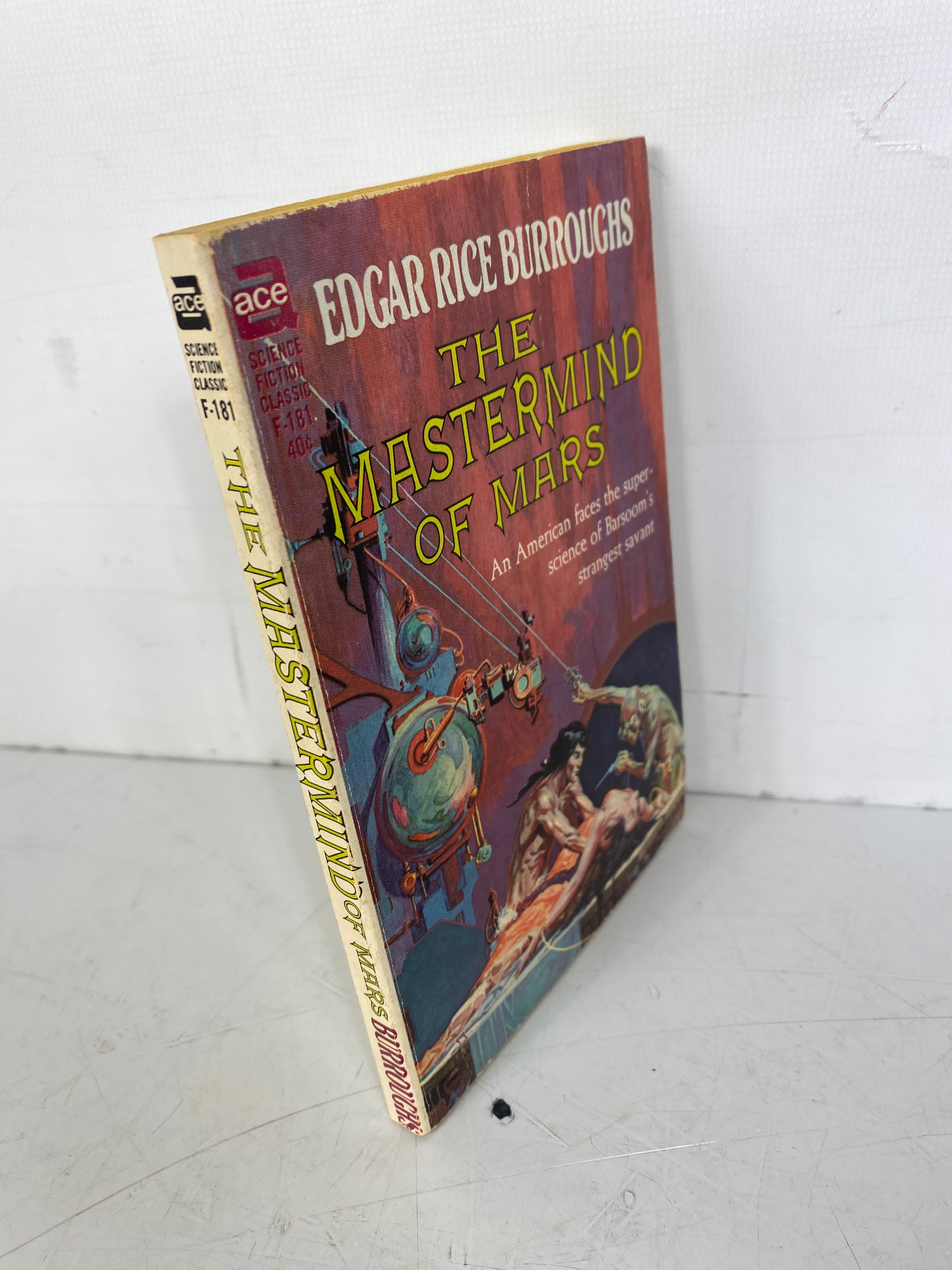 The Mastermind of Mars Edgar Rice Burroughs paperback SC