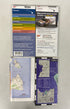Lot of 4 Hawaii Maps: AAA State Series/Streetwise Hawaii/Fodor's Kauai