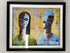 11x9 Framed Picture of Abstract Man and Woman