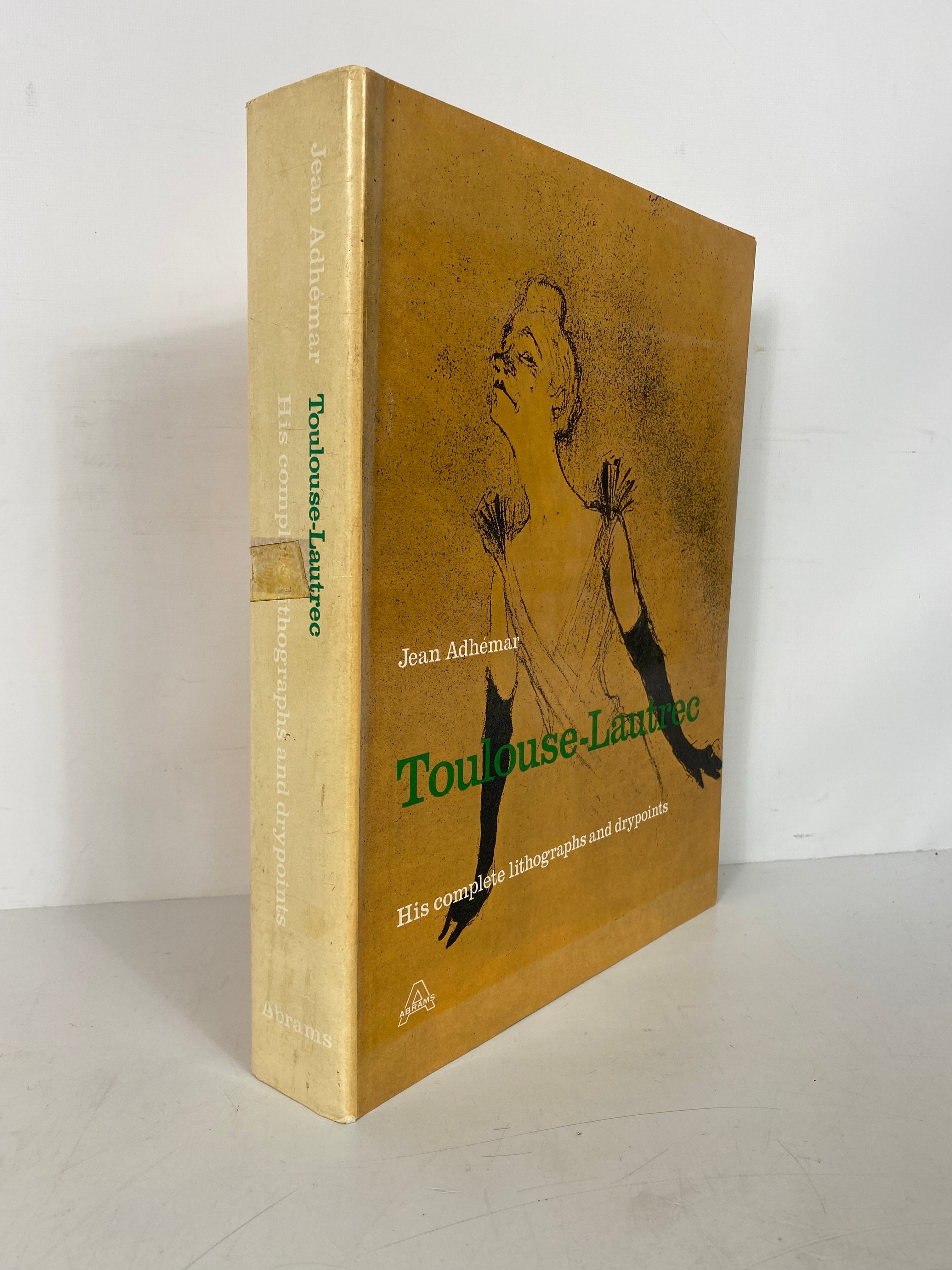 Toulouse-Lautrec His Complete Lithographs and Drypoints by Jean Adhemar HCDJ